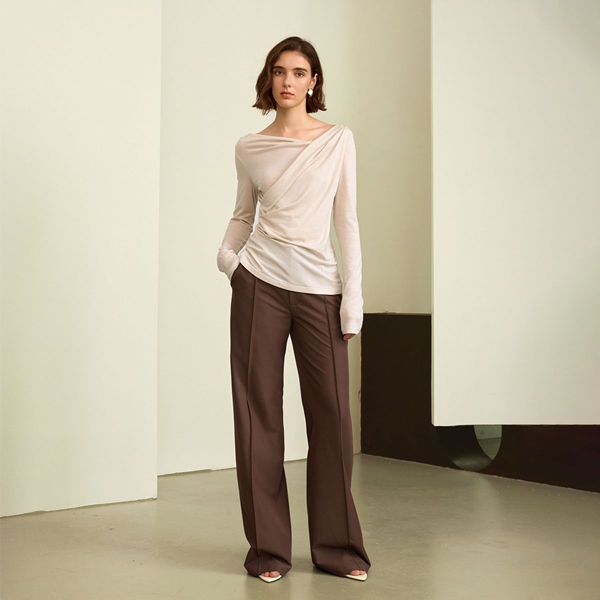 와이와이아이엠(YYIAM) YY_Commuter straight pants_3color