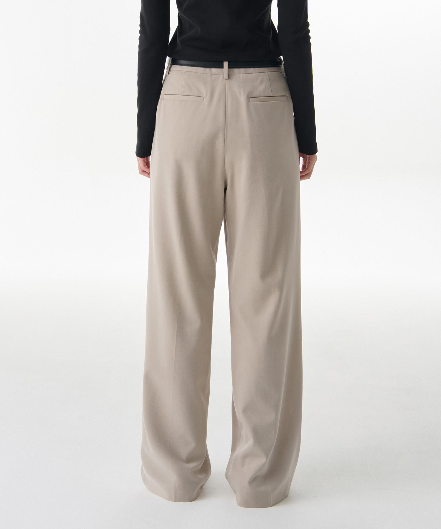 韓国大人気★MUSINSA STANDARD★Wide Hidden Banding Slacks 3色 MUSINSA | MUSINSA STANDARD WOMAN Women's High-Waist Wide