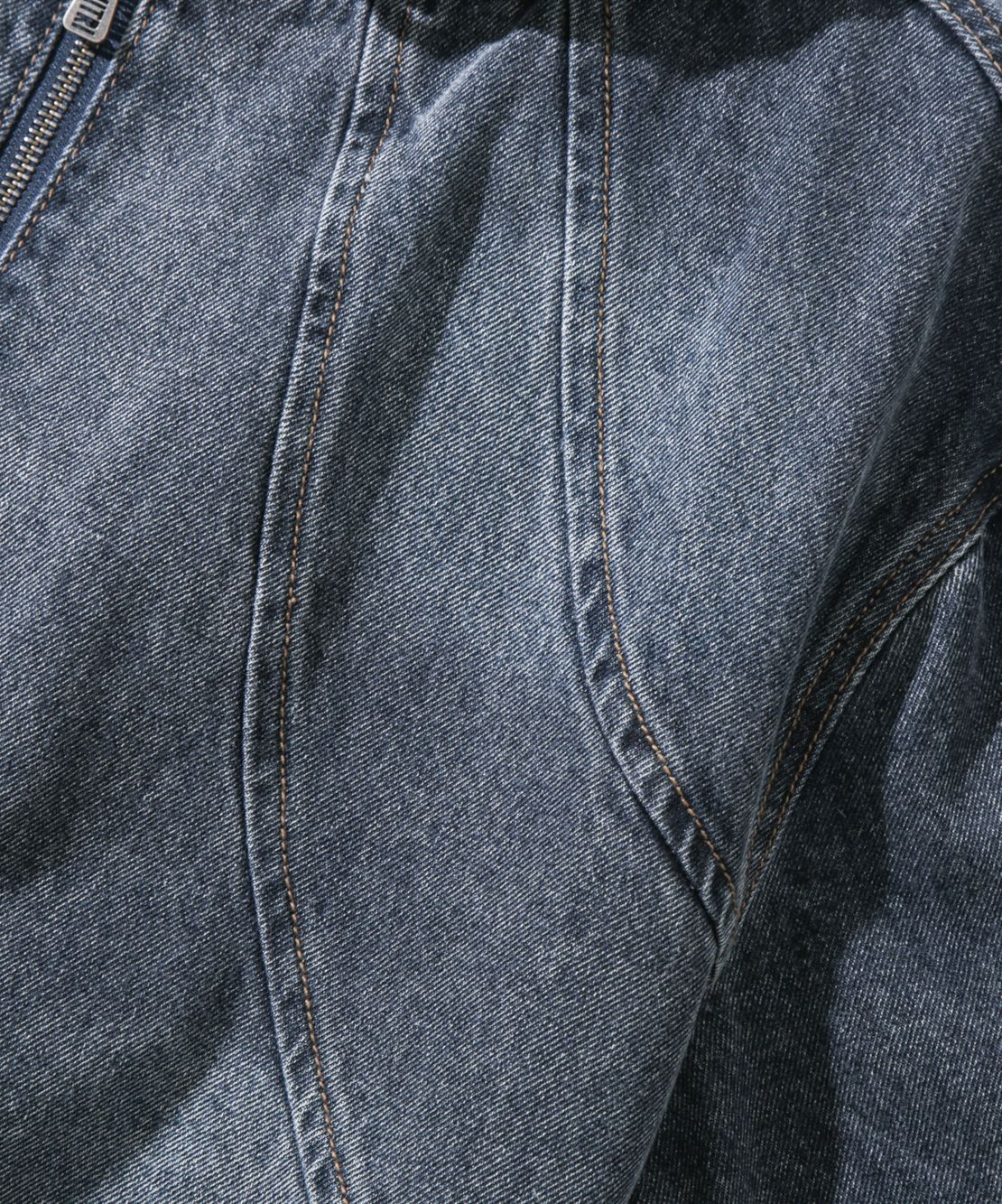 MUSINSA | DIMITRI BLACK VLAD Washed Slash Denim Hooded