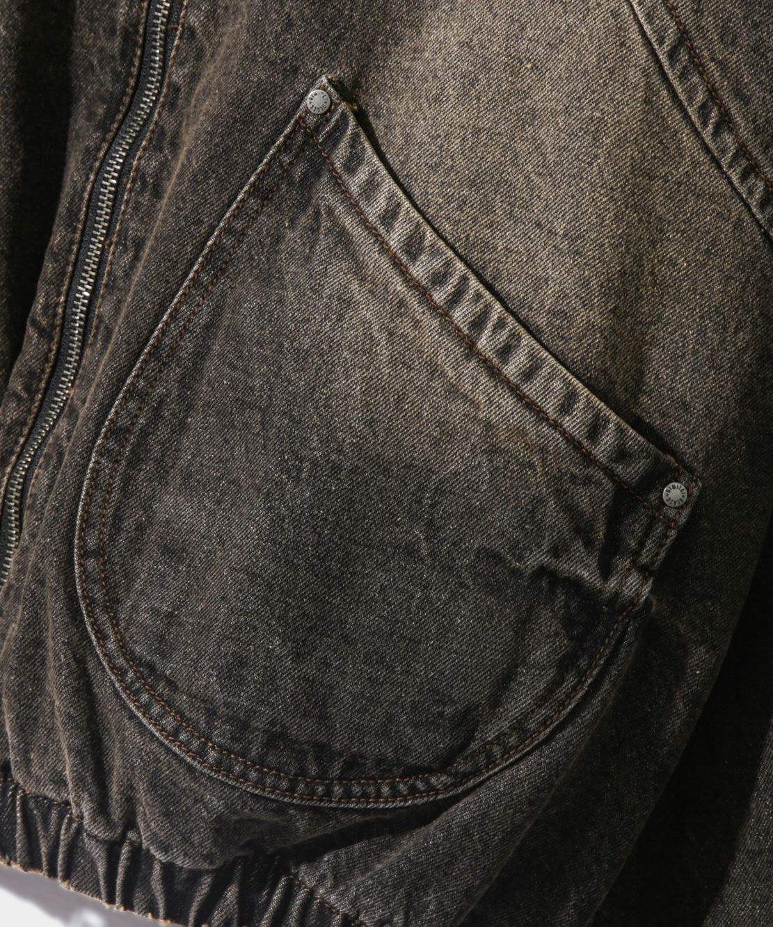 ジャケットその他 DIMITRI BLACK VLAD washed denim biker jacket gray VBD1DJ01GR MUSINSA | DIMITRI BLACK VLAD Washed Slash Denim Hooded