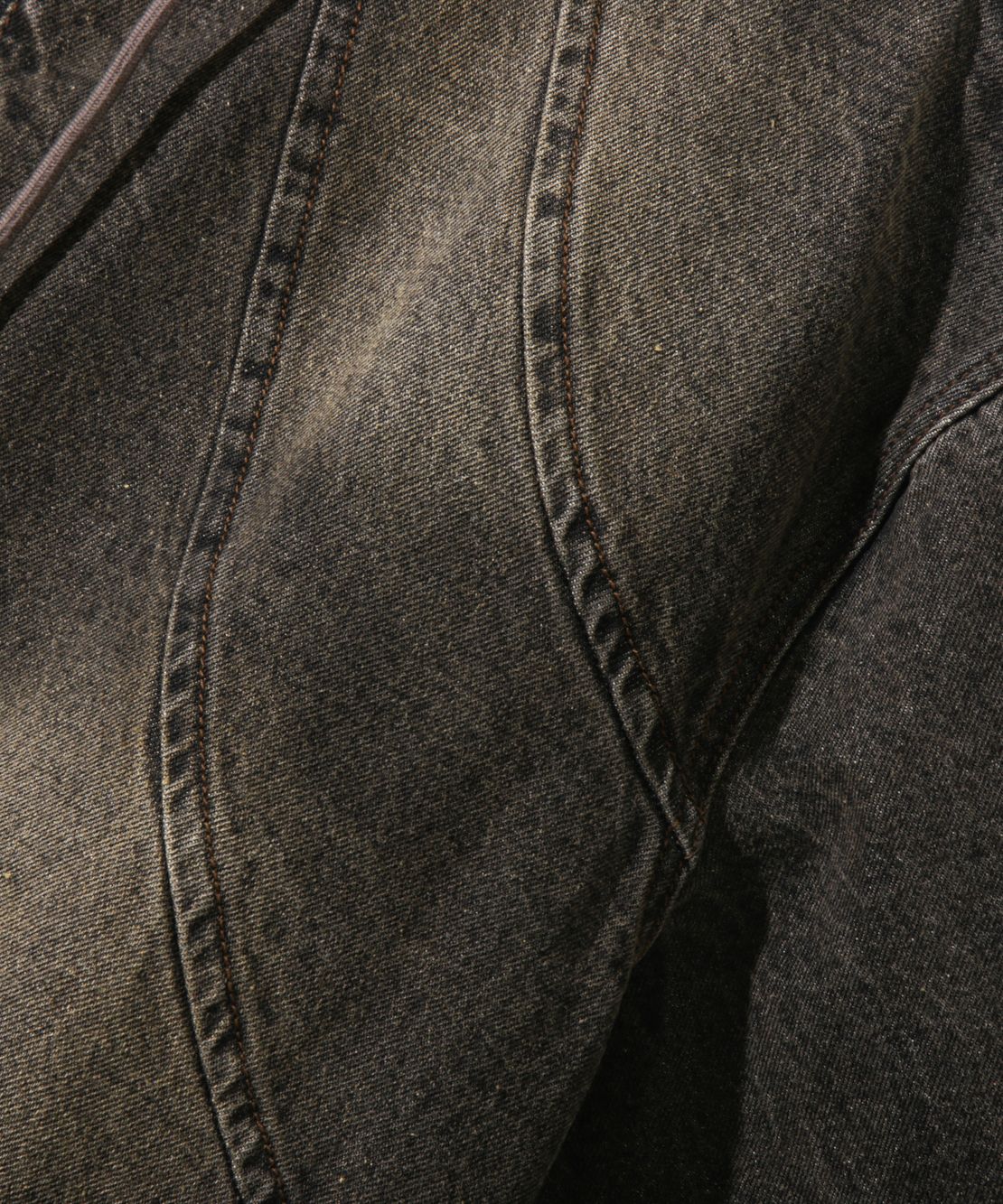 MUSINSA | DIMITRI BLACK VLAD Washed Slash Denim Hooded