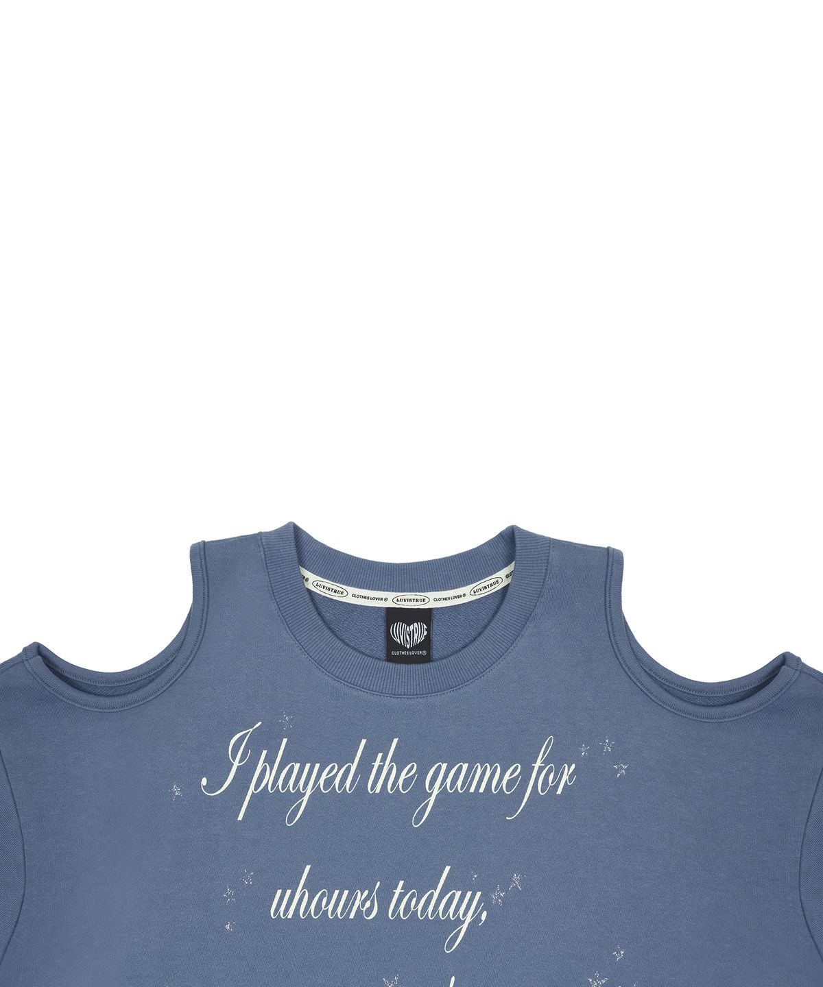 러브이즈트루(LUVISTRUE) PA SHOULDER HOLE MTM(BLUE)