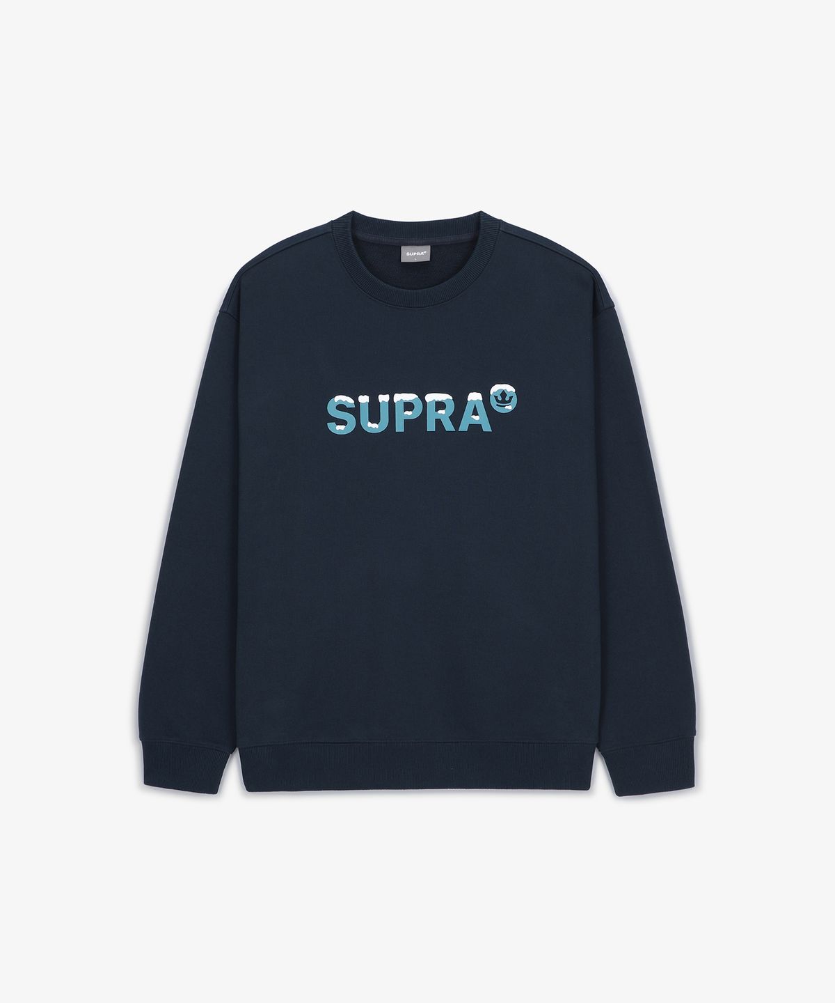 수프라(SUPRA) 스노우 그래픽 맨투맨(NAVY)