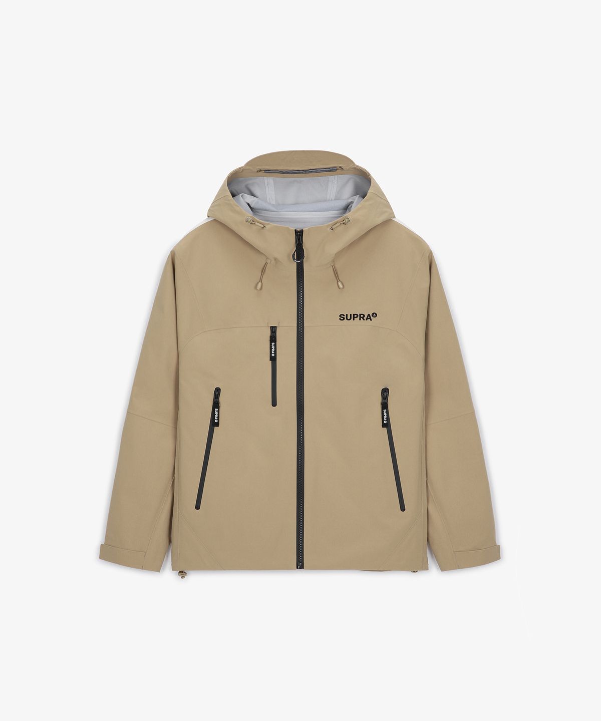 수프라(SUPRA) 백 그래픽 3L 바람막이(BEIGE)