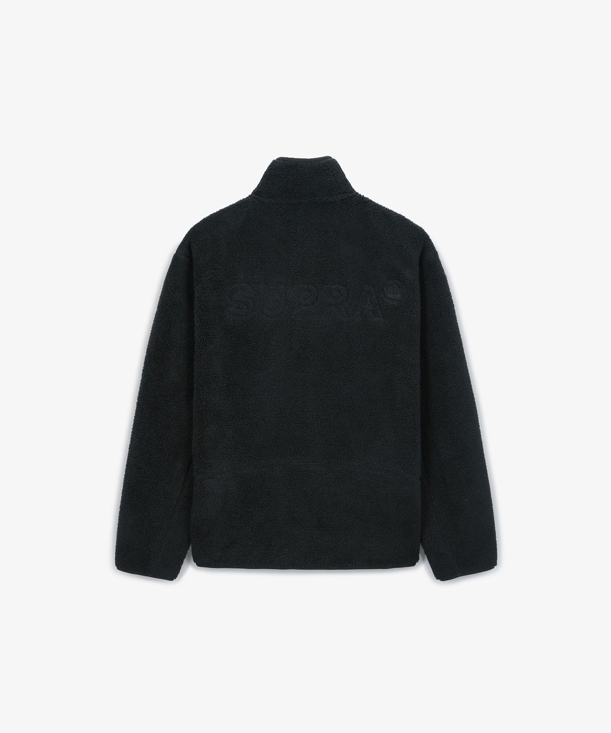 수프라(SUPRA) 우븐 포켓 플리스자켓(BLACK)