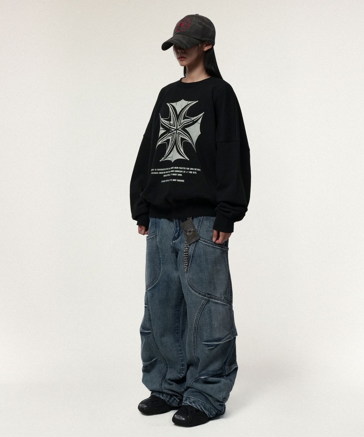 아이돈워너셀(IDWS) Saga Mark MTM Black