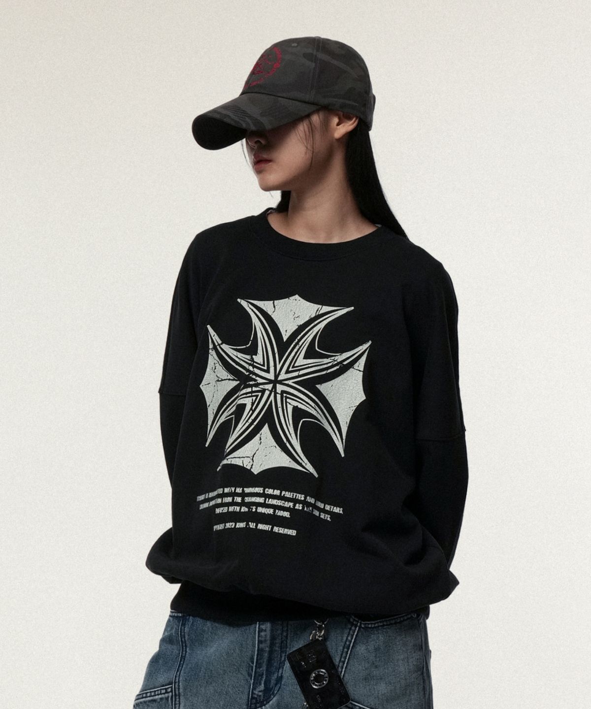 아이돈워너셀(IDWS) Saga Mark MTM Black