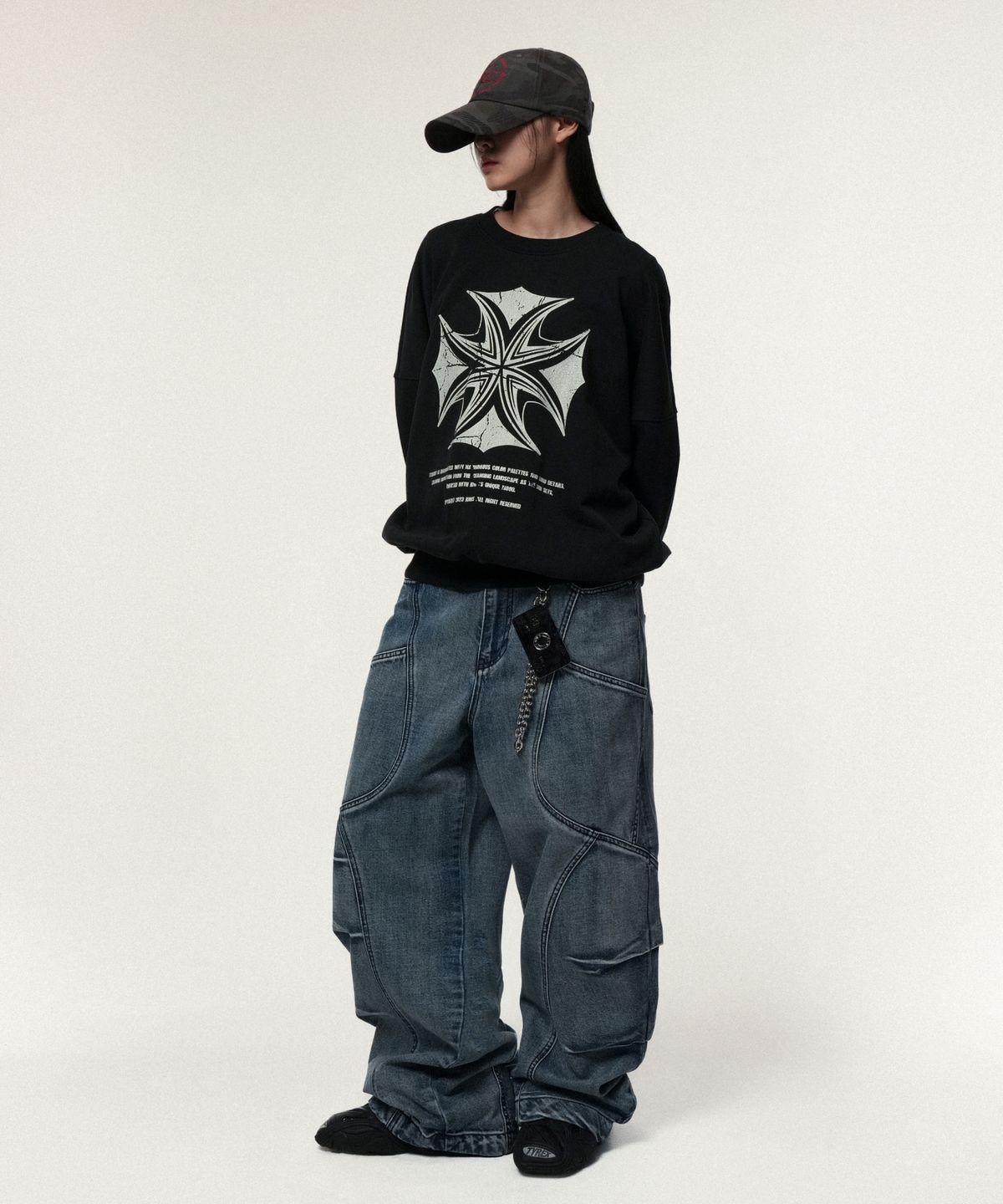 아이돈워너셀(IDWS) Saga Mark MTM Black