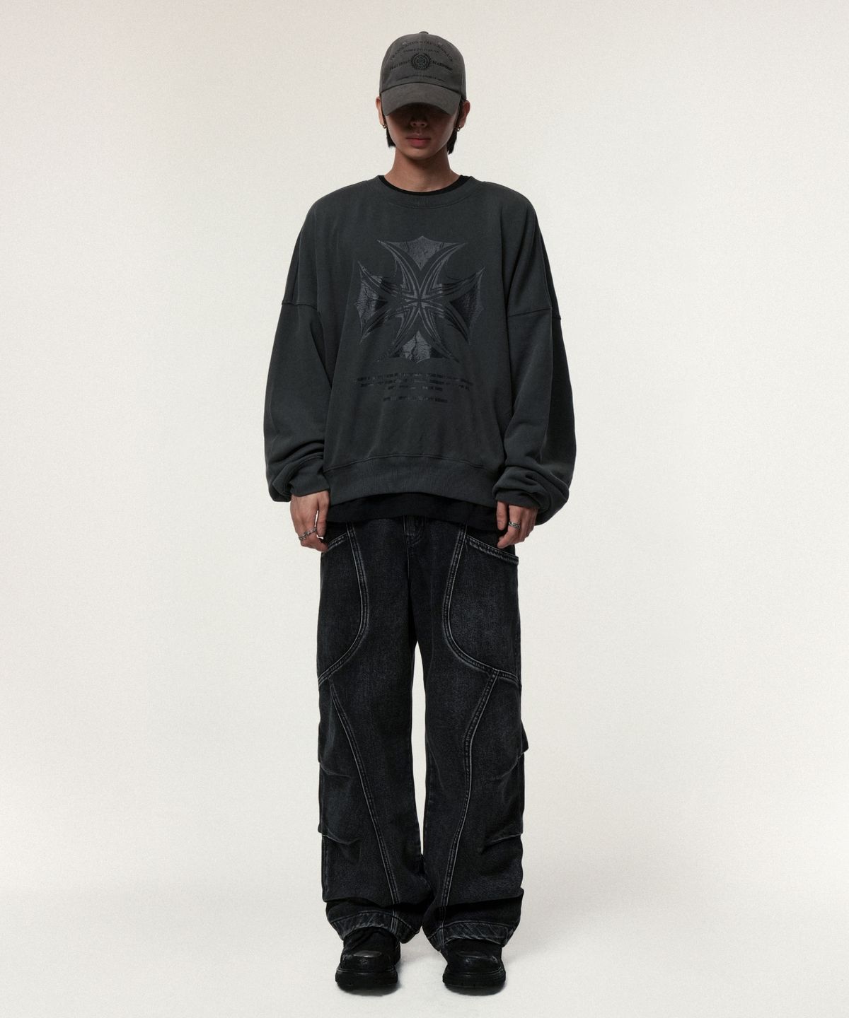 아이돈워너셀(IDWS) Saga Mark MTM Charcoal