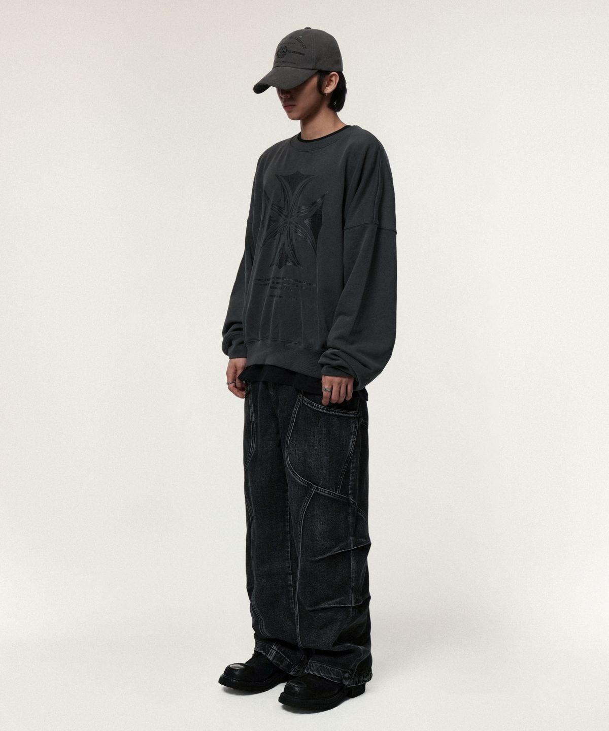 아이돈워너셀(IDWS) Saga Mark MTM Charcoal
