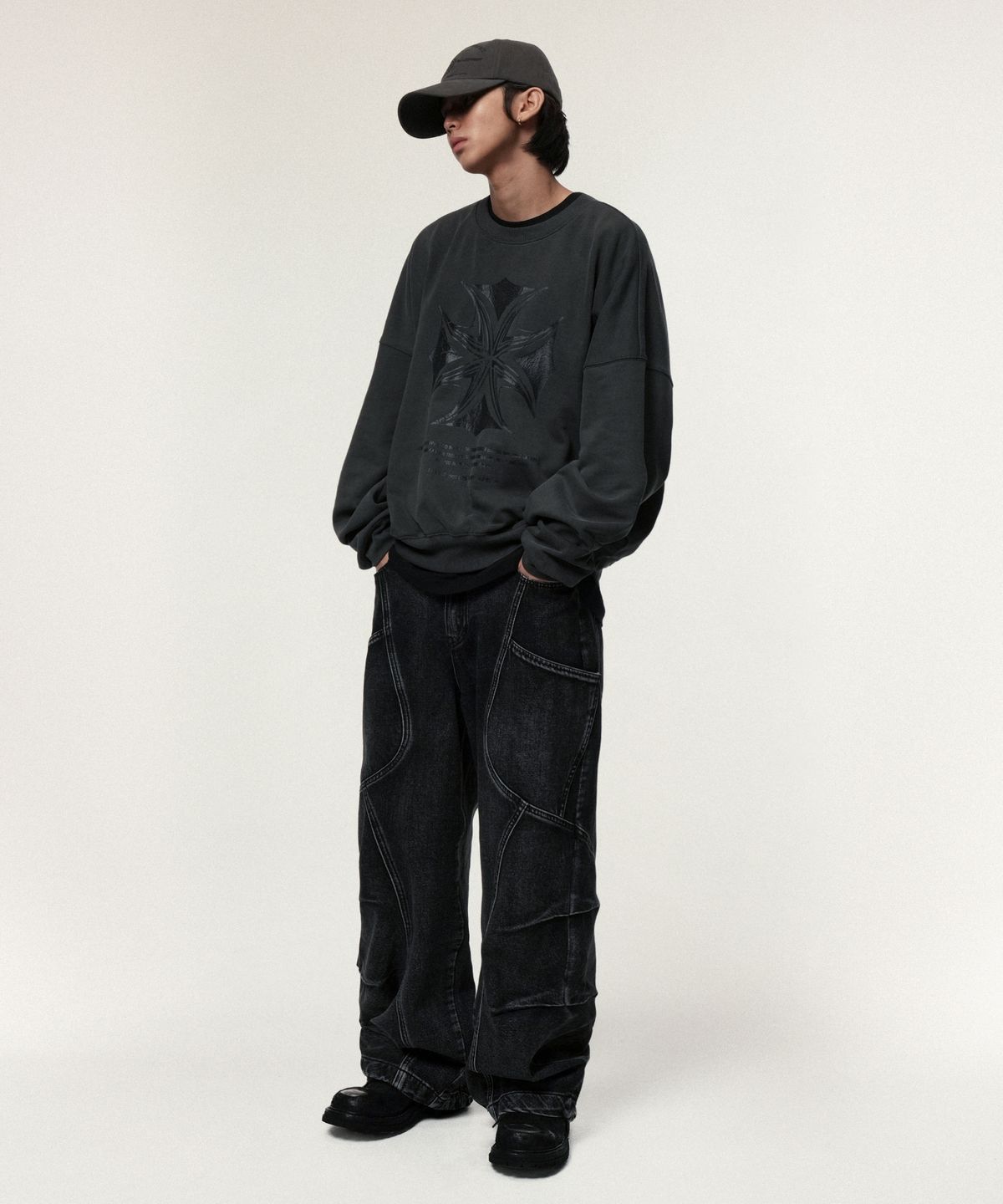 아이돈워너셀(IDWS) Saga Mark MTM Charcoal