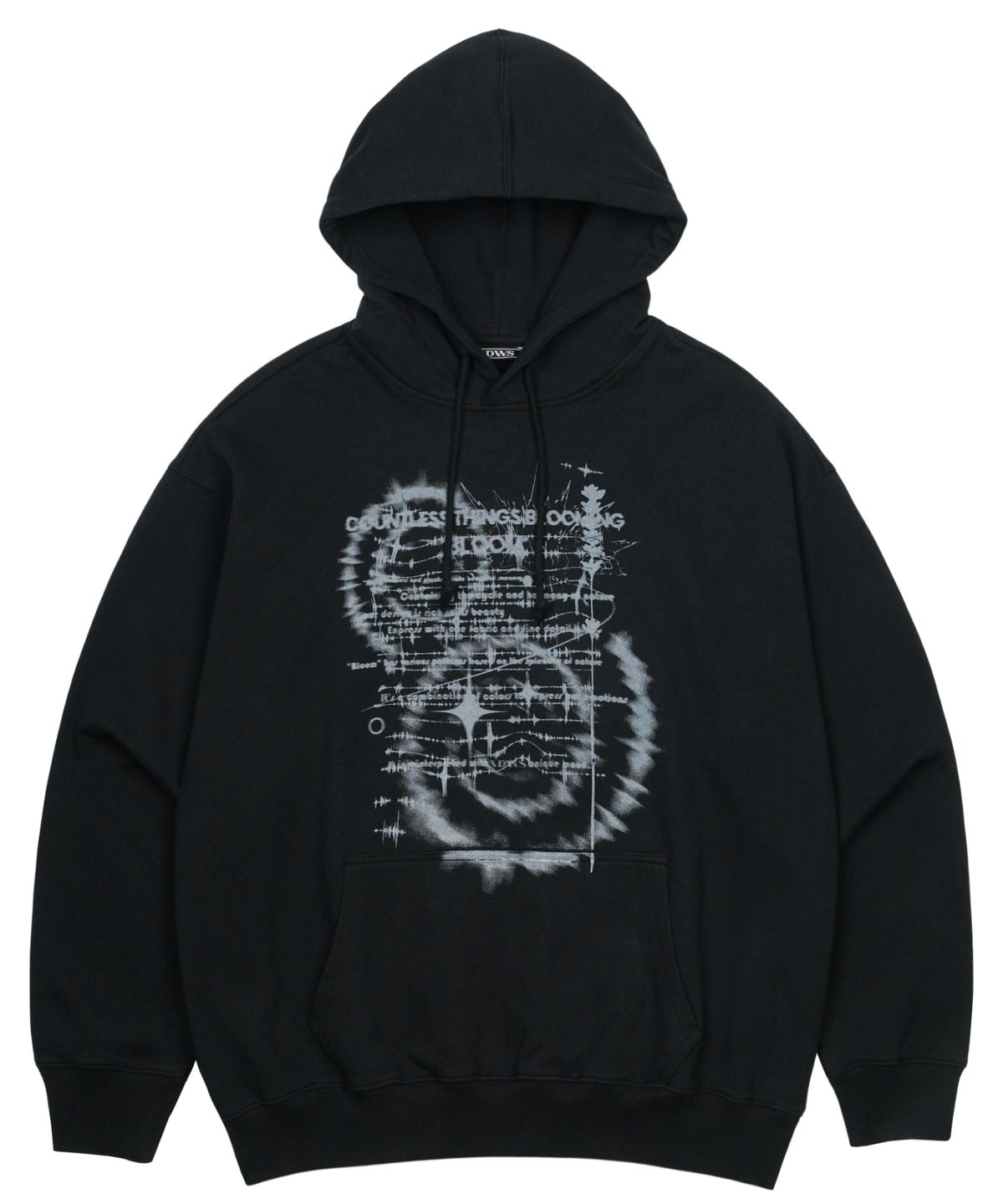 아이돈워너셀(IDWS) Countless Bloom Hoodie Black