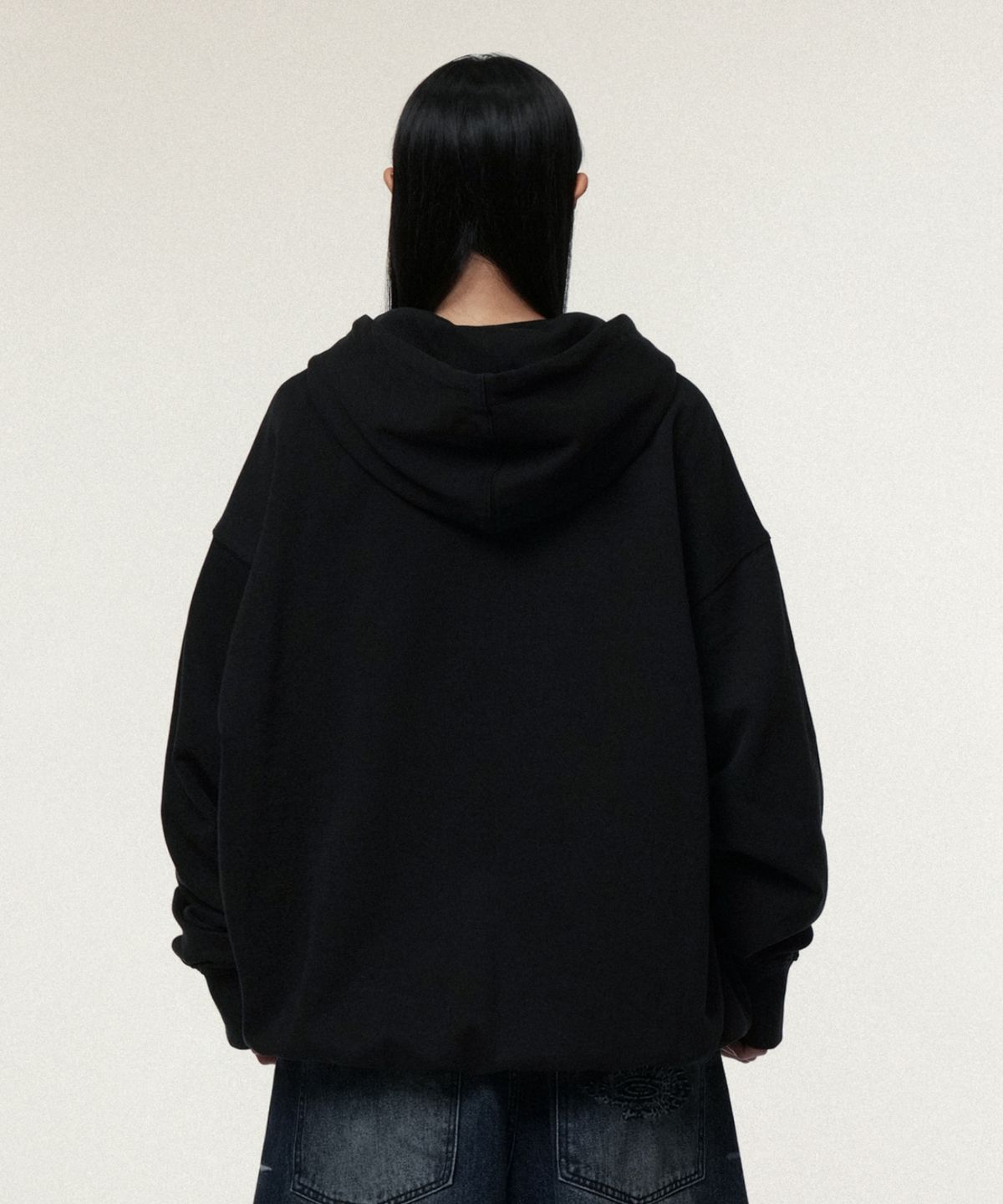 아이돈워너셀(IDWS) Countless Bloom Hoodie Black