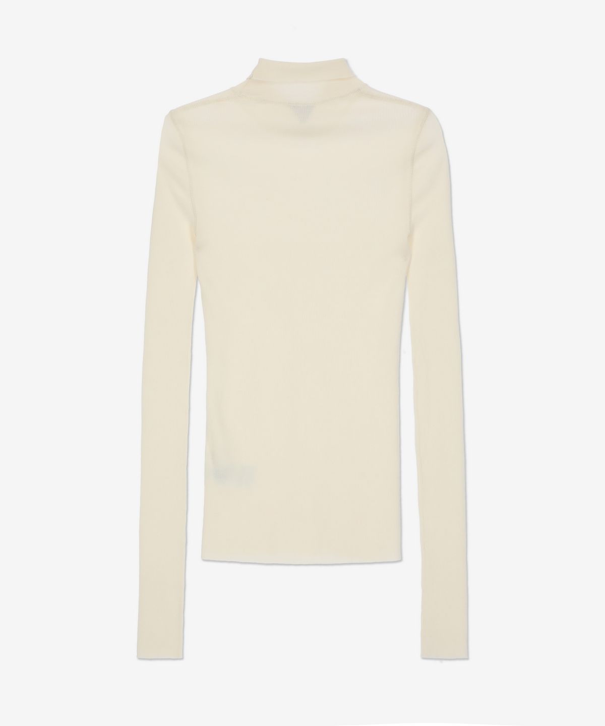 보테가베네타(BOTTEGA VENETA) 라이트 울 점퍼 터틀넥 니트 - 화이트 / 751881V32A09071
