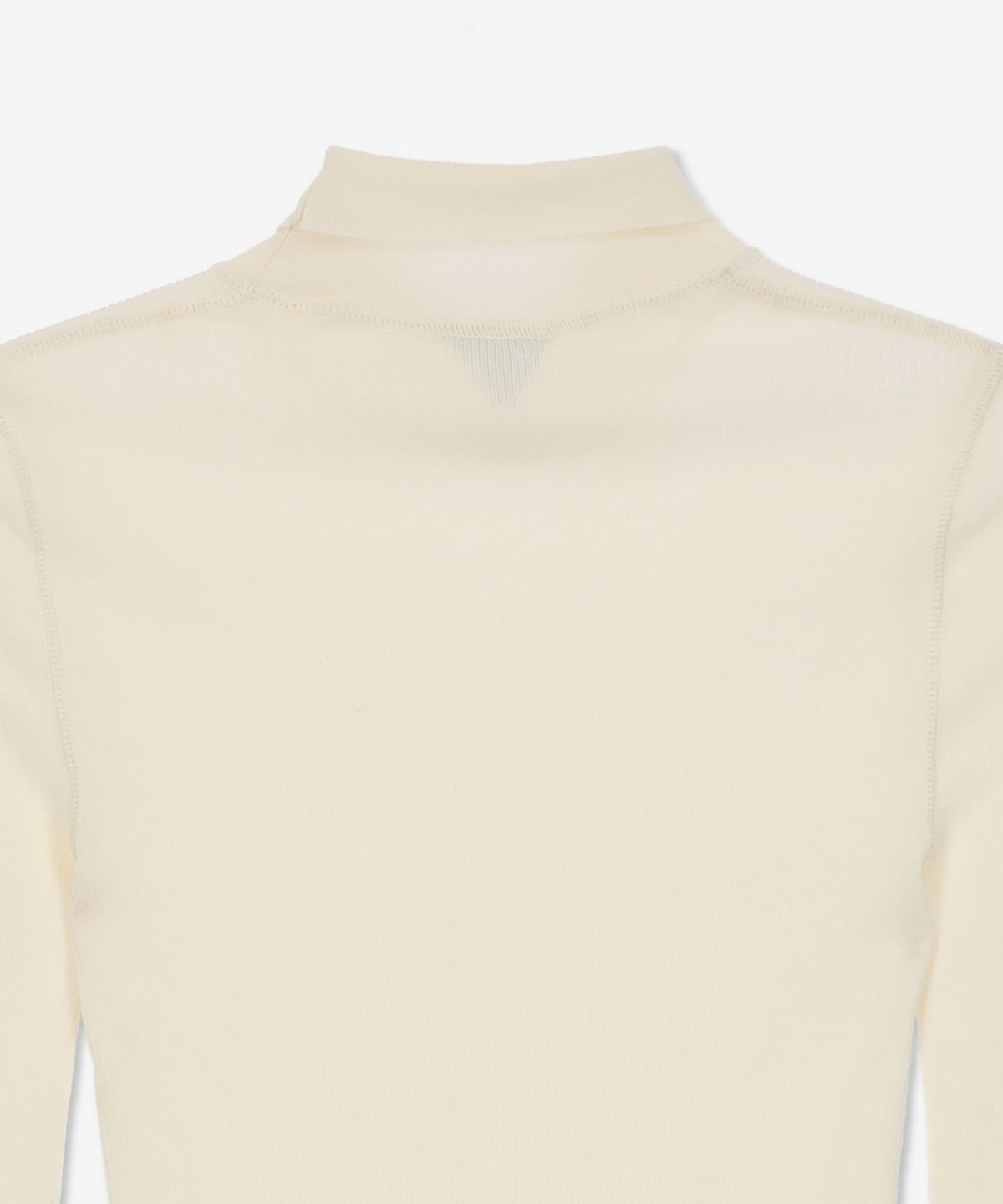 보테가베네타(BOTTEGA VENETA) 라이트 울 점퍼 터틀넥 니트 - 화이트 / 751881V32A09071