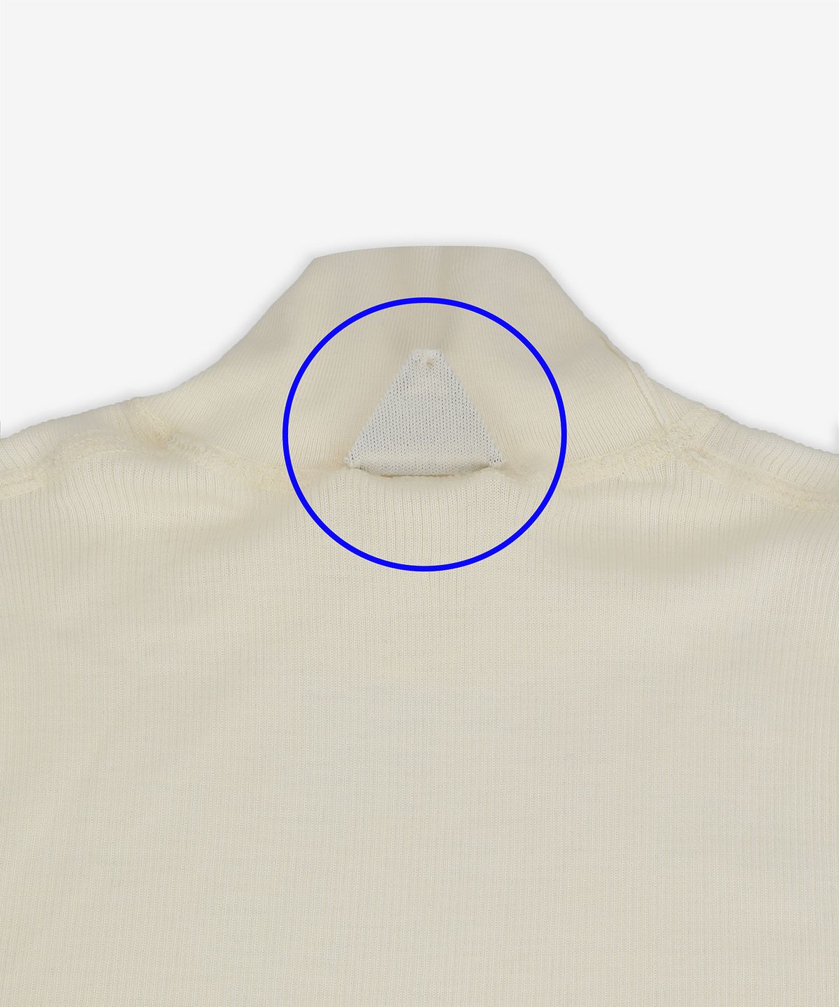 보테가베네타(BOTTEGA VENETA) 라이트 울 점퍼 터틀넥 니트 - 화이트 / 751881V32A09071