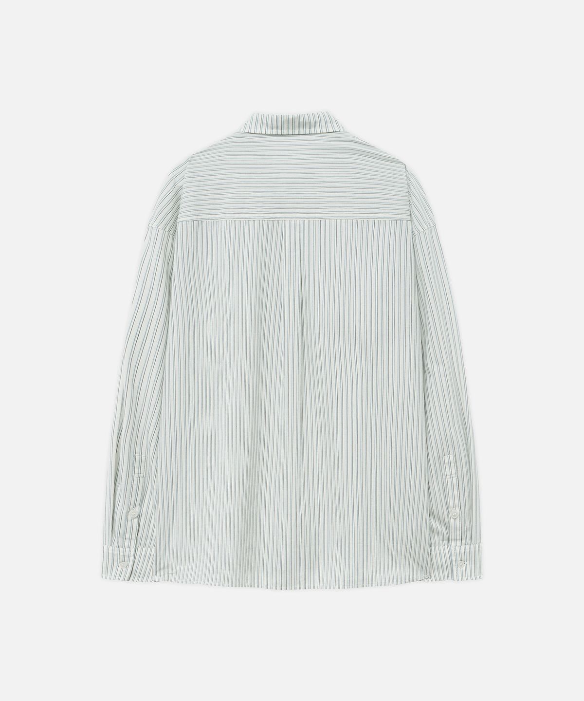 드로우핏(DRAW FIT) 헤이지 미니멀 스트라이프 셔츠 [WHITE]