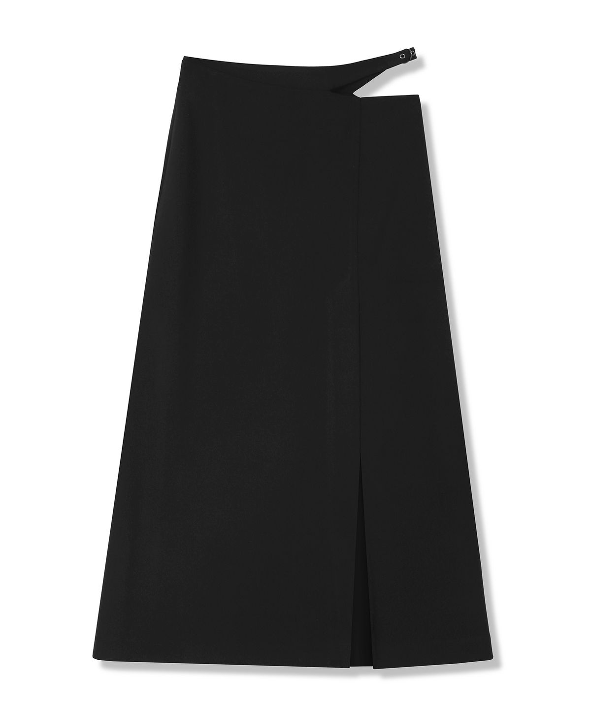 비바셔스(VIVACIOUS) Sie Waist Belt Long Skirt BLACK