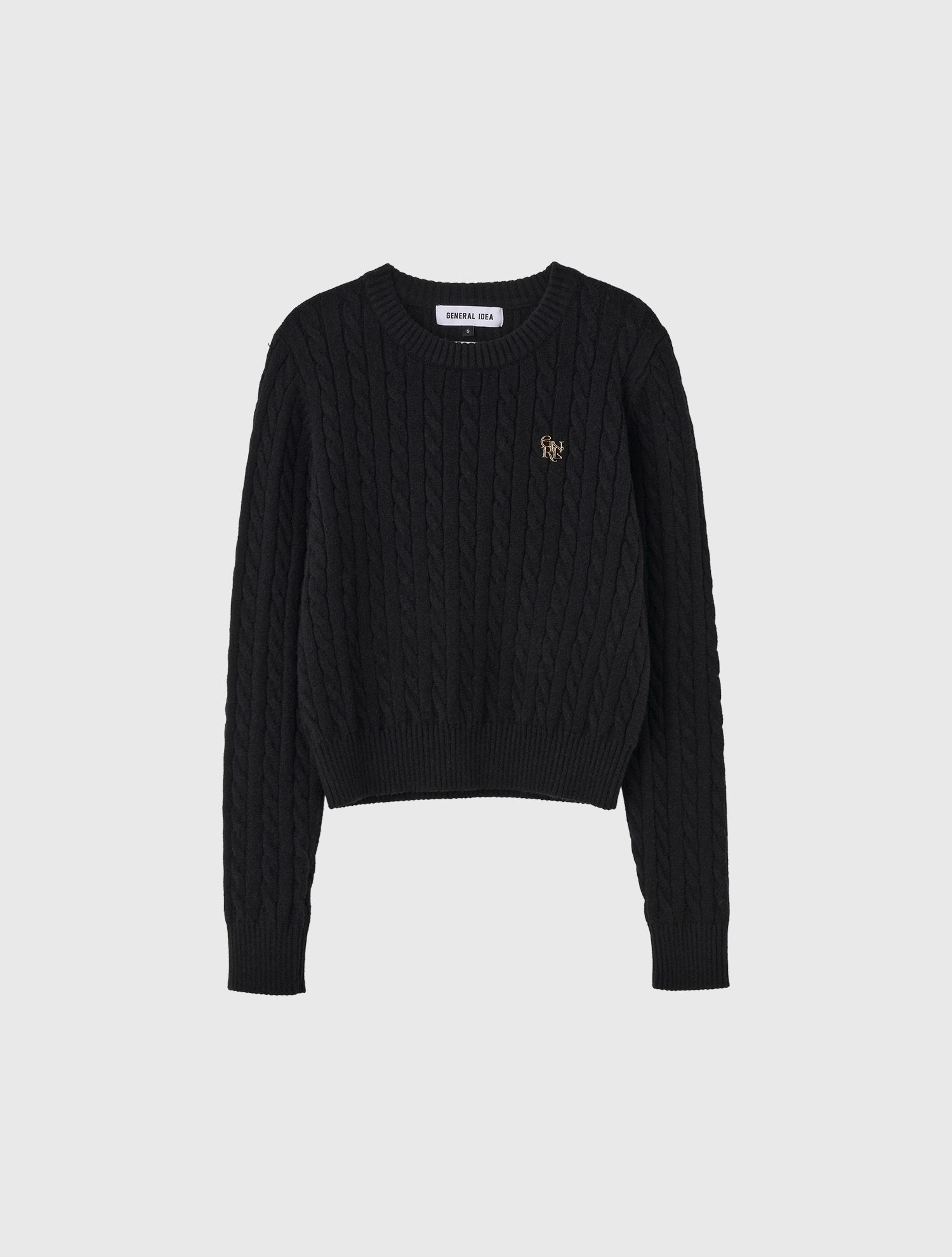 crew neck designed wool sweater 新品 L MUSINSA公式 | GENERAL IDEA New Classic Wool Cable Crewneck