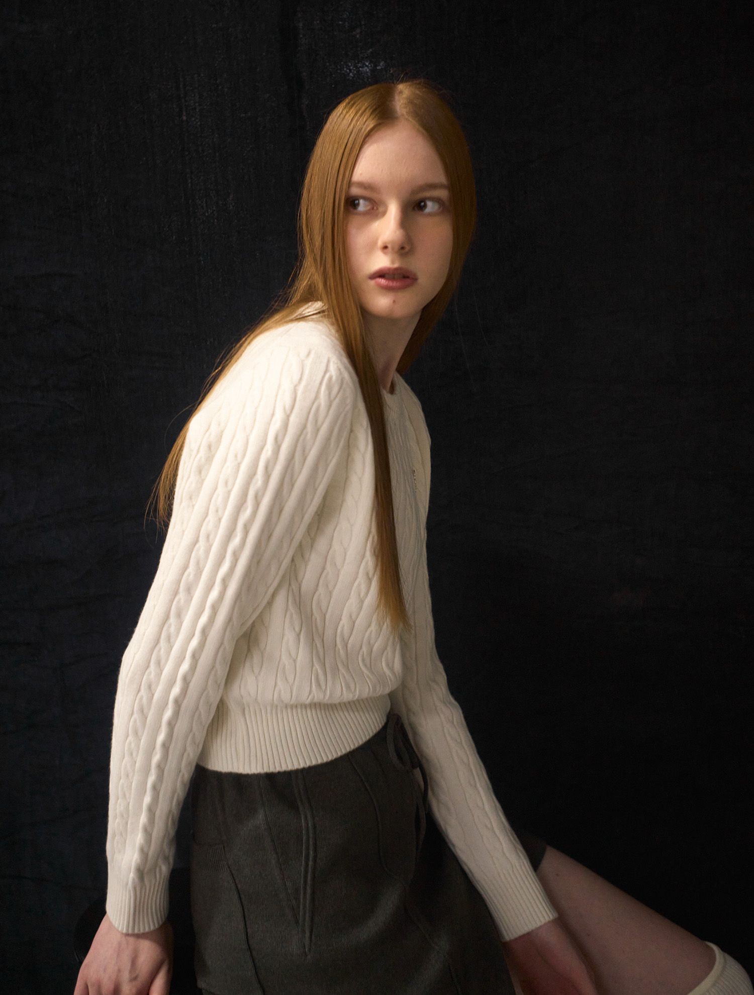 【GENERAL IDEA】Wool Crew Neck Pullover MUSINSA | GENERAL IDEA New Classic Wool Cable Crewneck