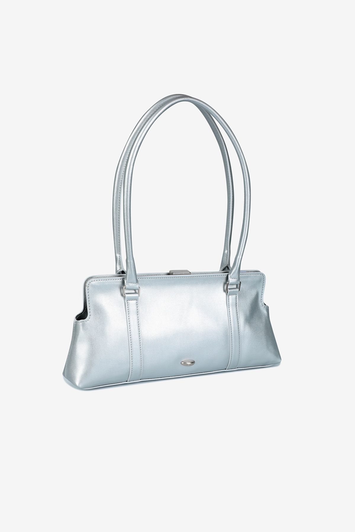 애프터아워즈(AFTERHOURS) FRAME SHOULDER BAG (SILVER)