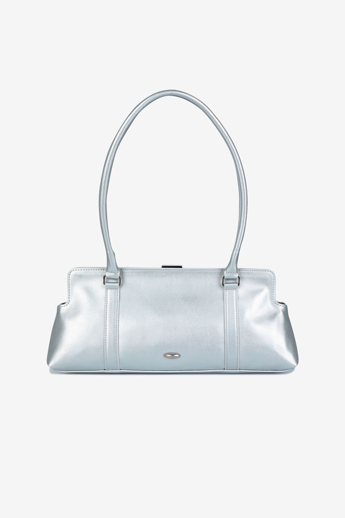 애프터아워즈(AFTERHOURS) FRAME SHOULDER BAG (SILVER)