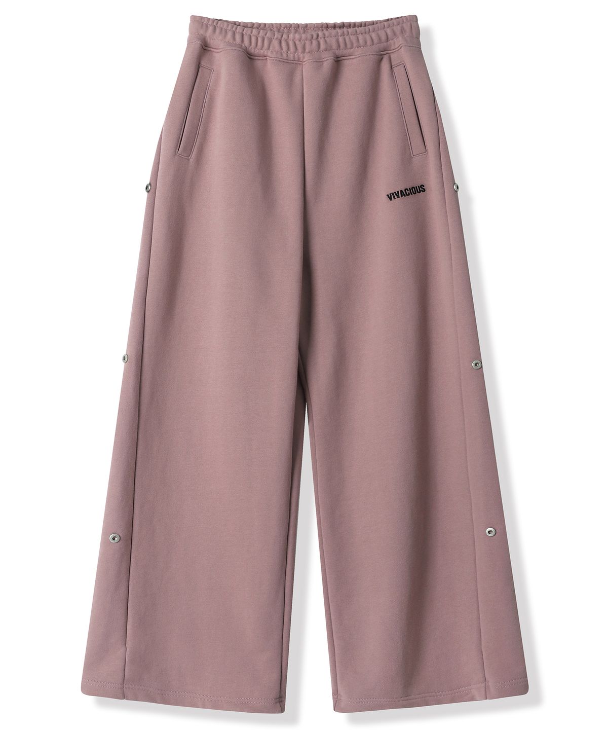 비바셔스(VIVACIOUS) Snap Wide Pants - 3COL