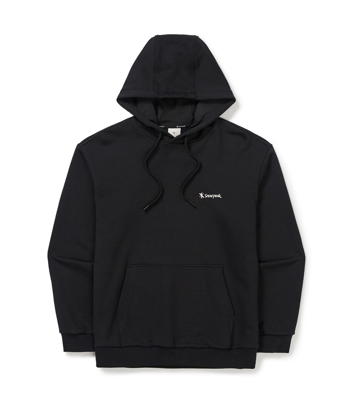 스노우피크 어패럴(SNOWPEAK APPAREL) [스노우피크 X 성낙진] 기어 그래픽 후드 티셔츠 (S24FMFHD36) Black