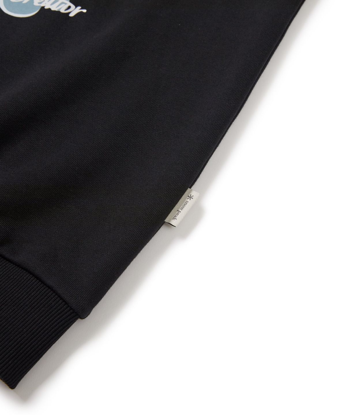 스노우피크 어패럴(SNOWPEAK APPAREL) [스노우피크 X 성낙진] 기어 그래픽 후드 티셔츠 (S24FMFHD36) Black
