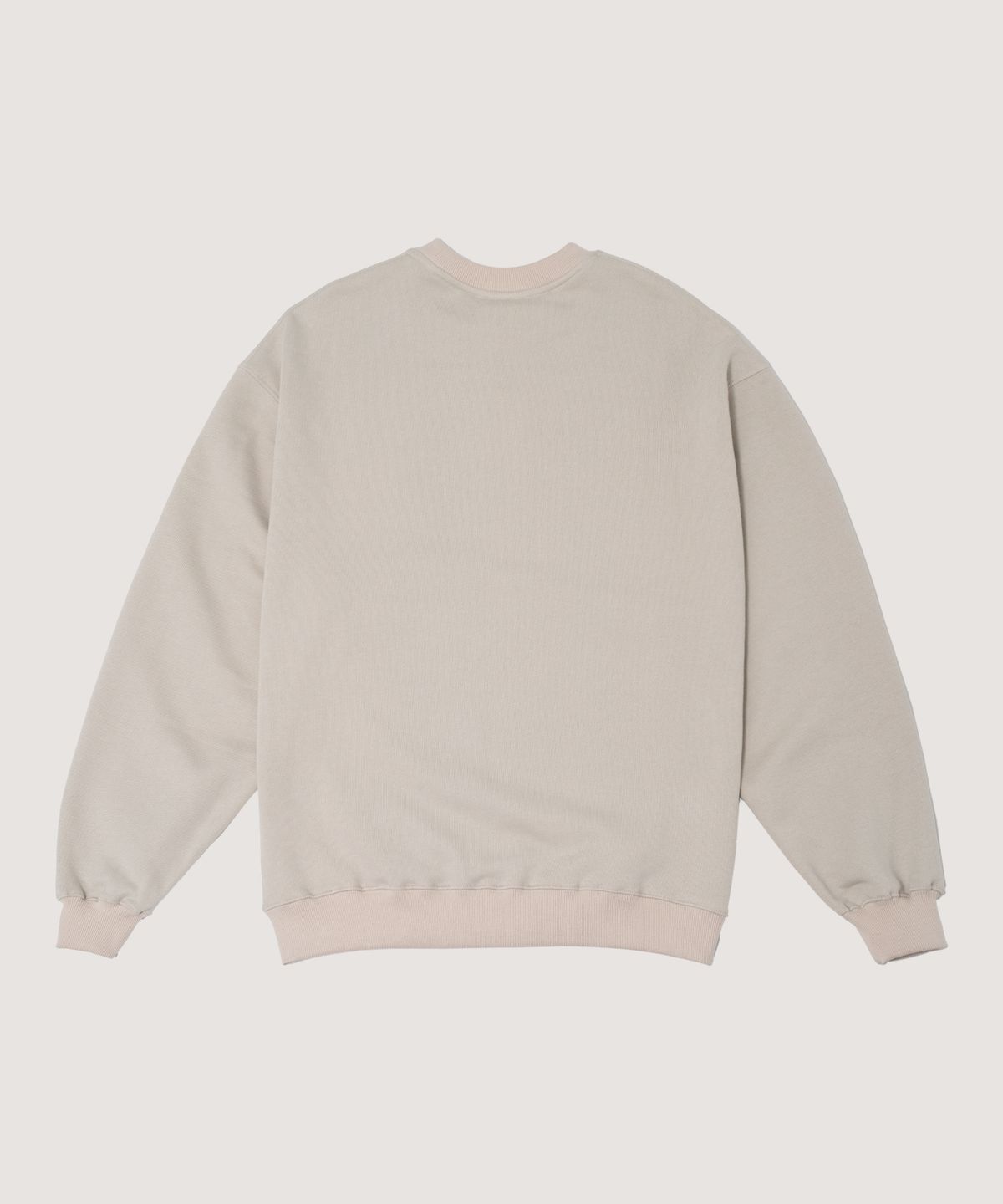 보나츠 팔레트(BONATSPALETTE) BP 팔레트 클럽 오버핏 맨투맨_SAND BEIGE