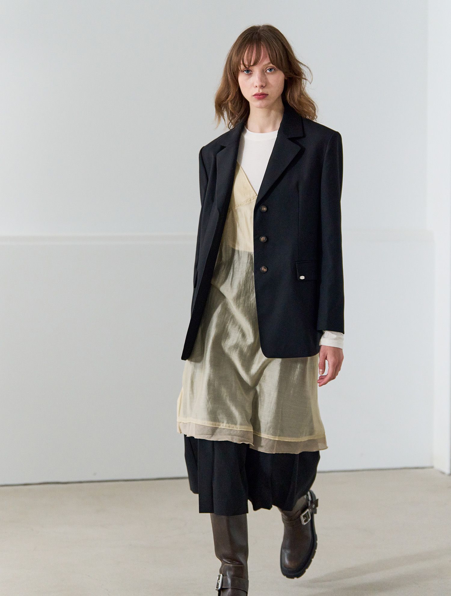 MUSINSA公式 | GENERAL IDEA New Classic Rivet Twill Jacket