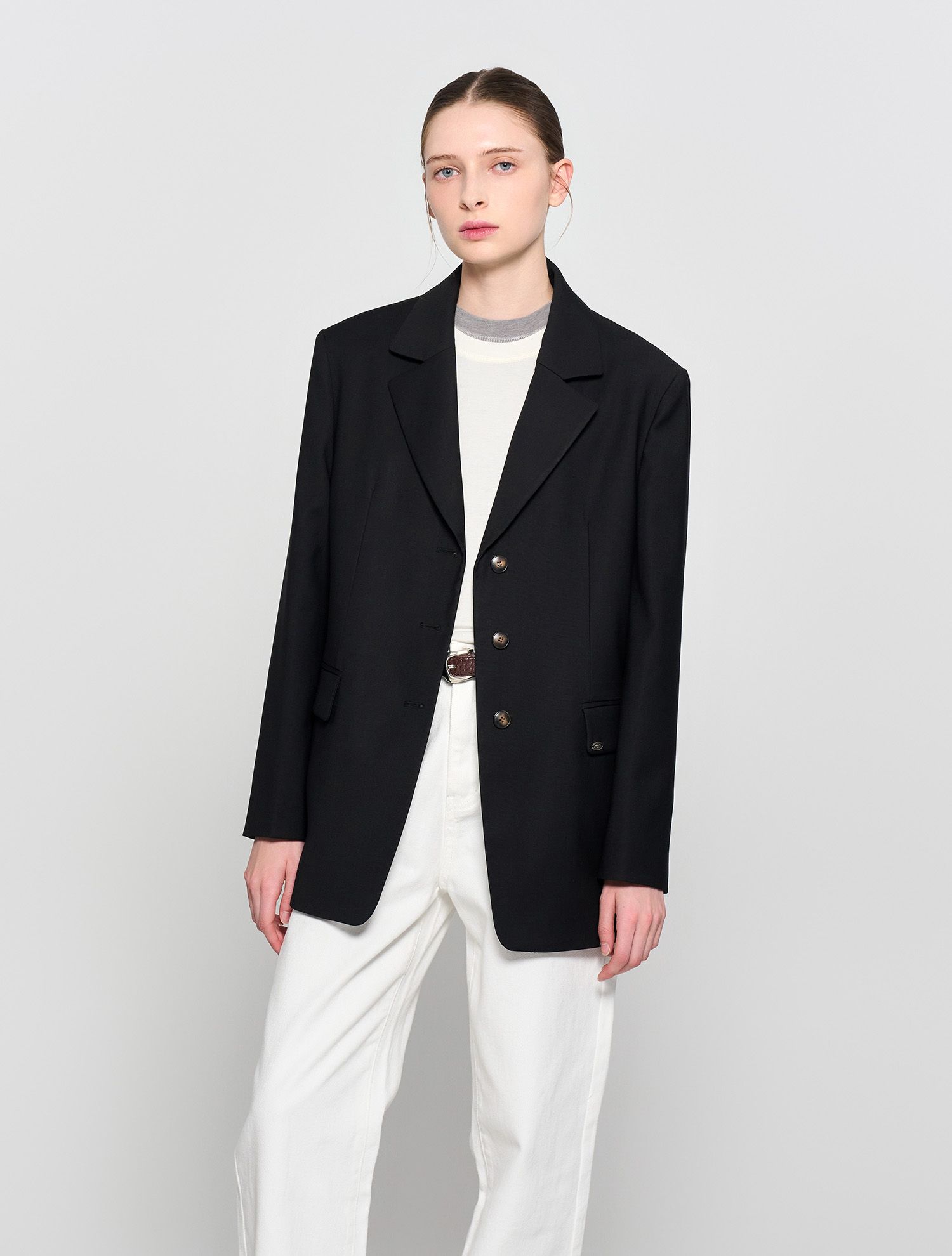 MUSINSA公式 | GENERAL IDEA New Classic Rivet Twill Jacket