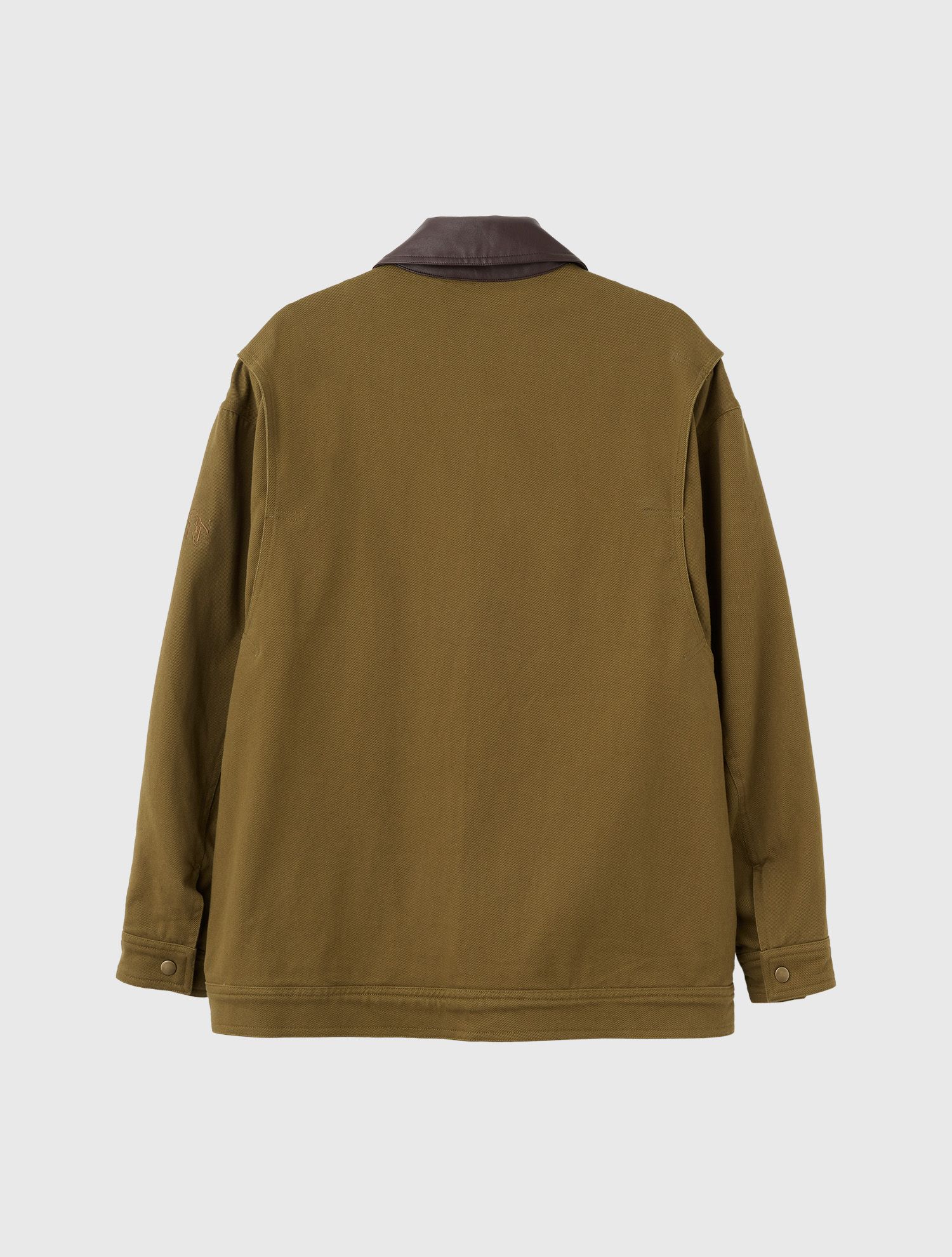 ★GENERAL IDEA★ UNISEX loose fit work jacket [OLIVE KHAKI] MUSINSA | GENERAL IDEA Loose fit work jacket [OLIVE KHAKI