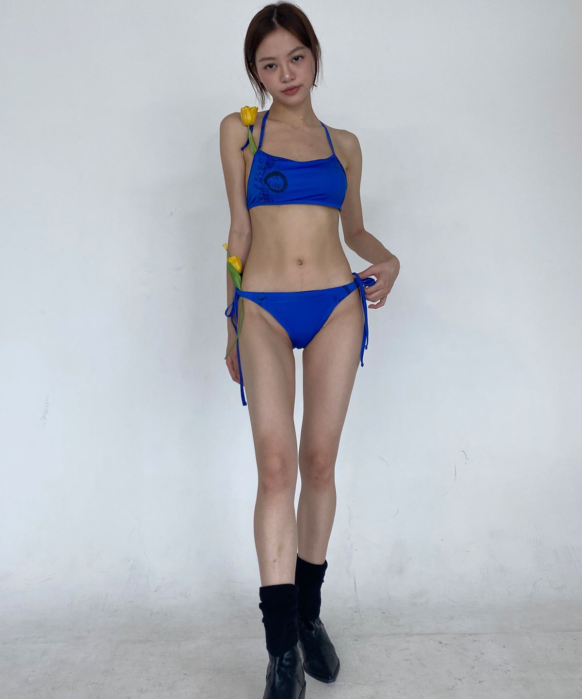 떨스티클럽(THIRSTYCLUB) Memes&money bikini - Triangle bottom