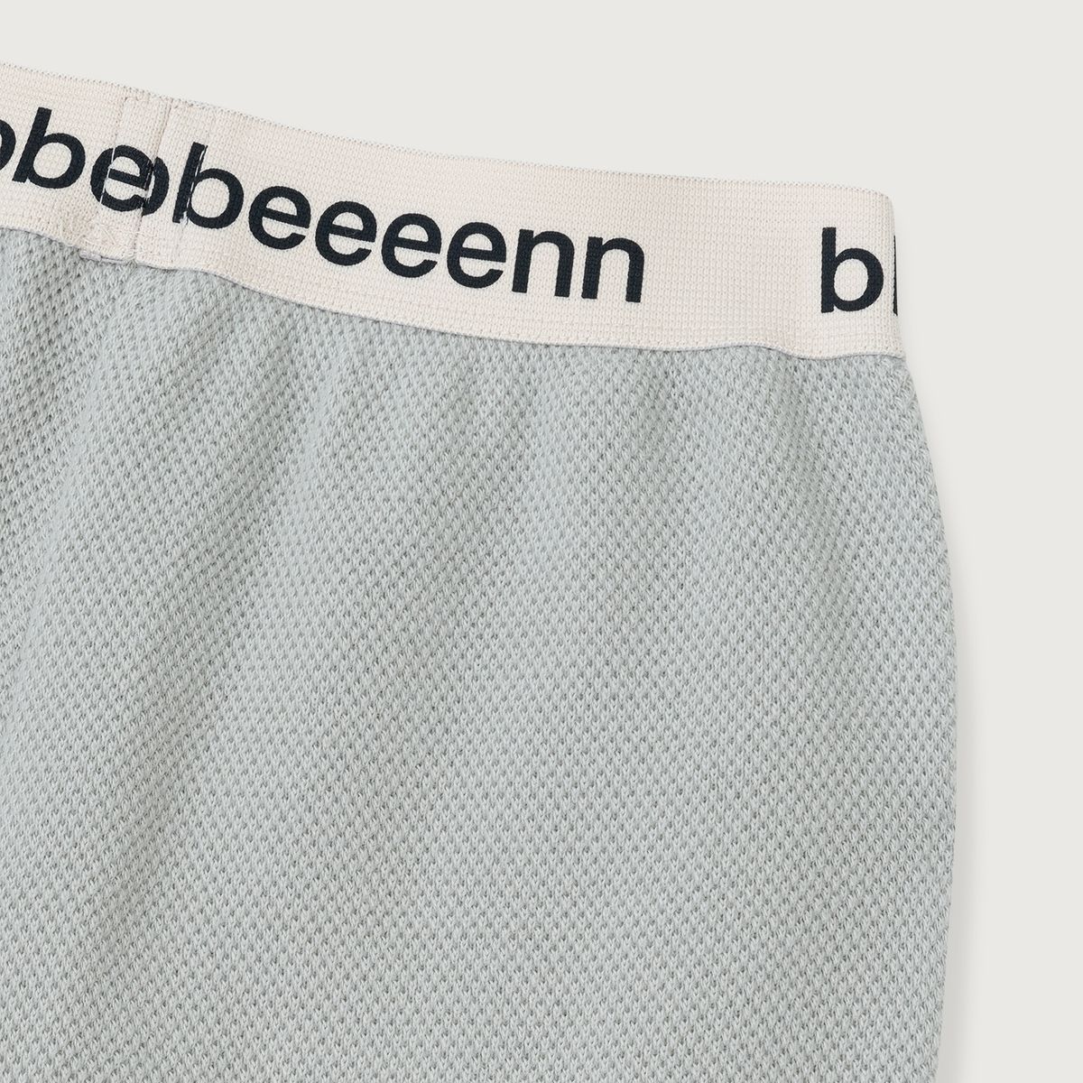 벤(BBEEEENN) 웜 와플 라운지 팬츠_블루 그레이