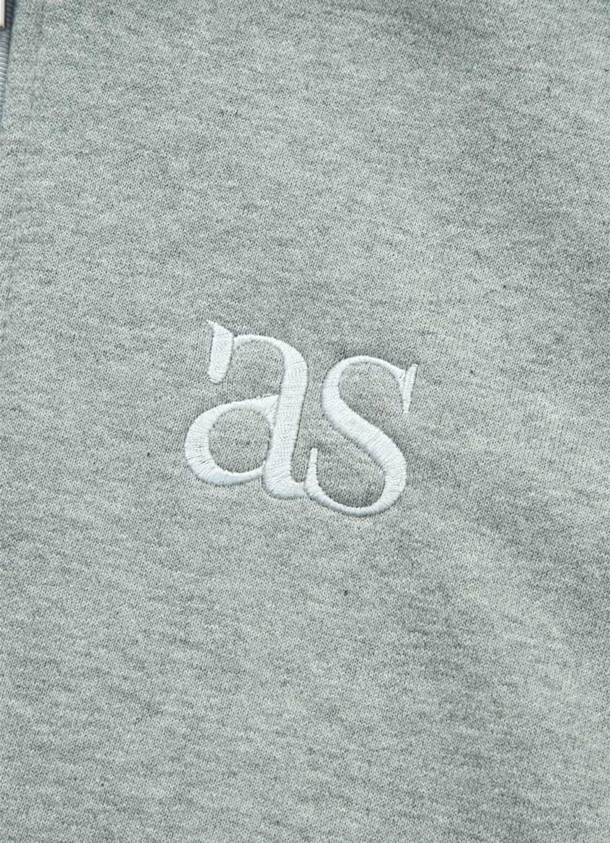 애즈온(ASON) BASIC TRAINING HOOD ZIP-UP / GRAY