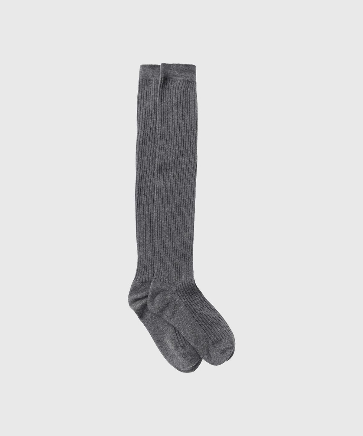룩캐스트(LOOKAST) 아샤 오버니삭스_차콜 / ASHA OVERKNEE SOCKS_CHARCOAL