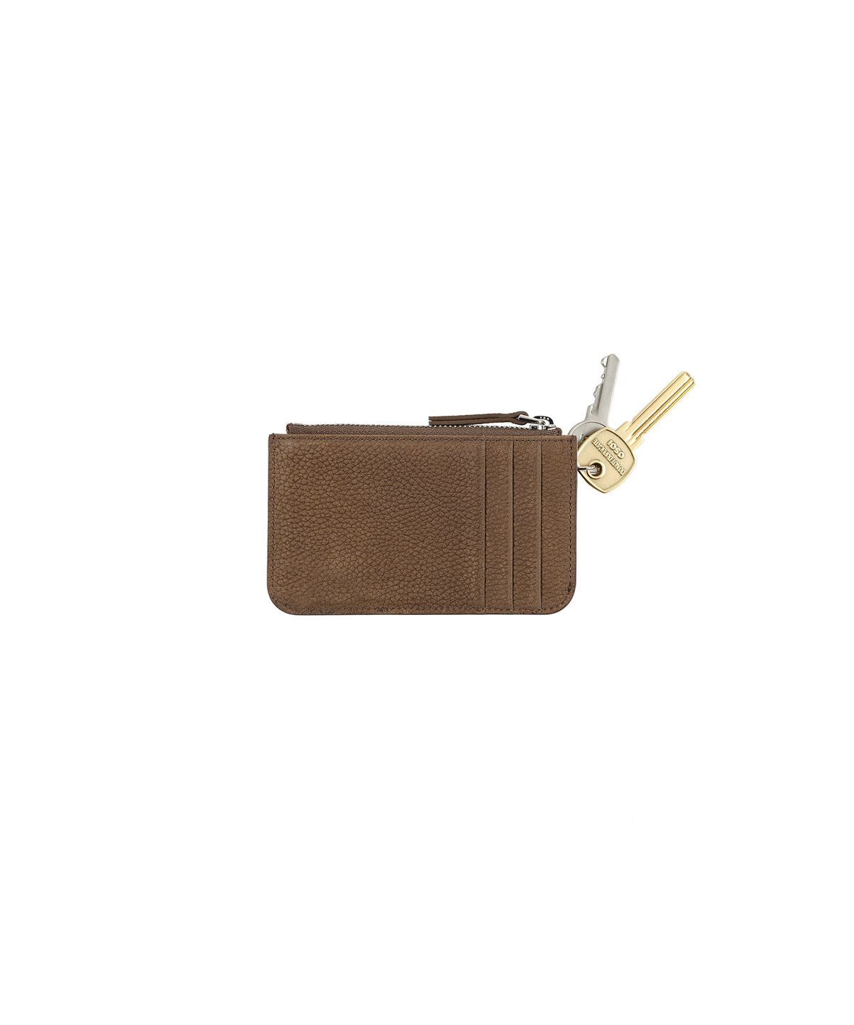 오소이(OSOI) CARD HOLDER WALLET [NUBUCK BROWN]