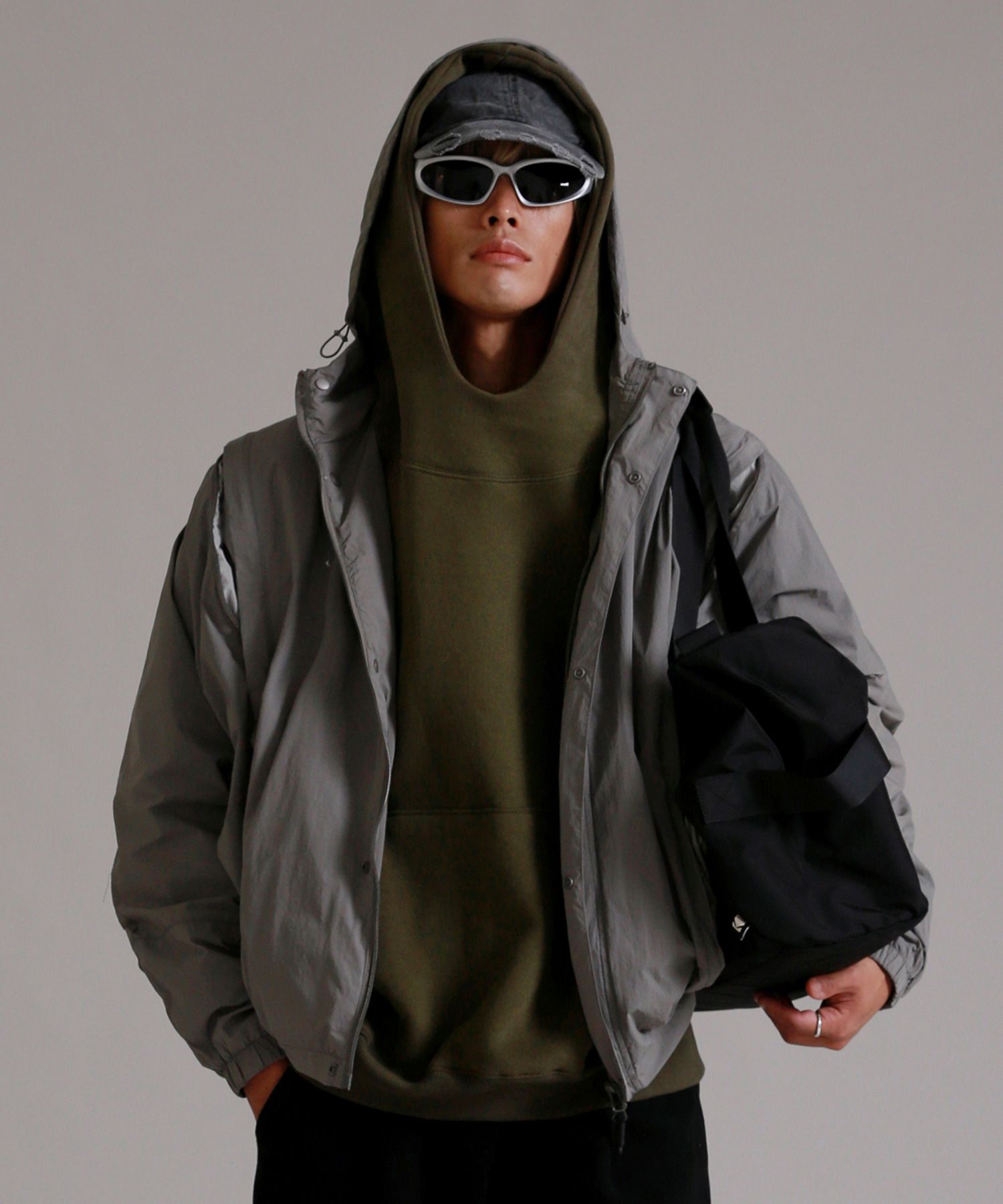 MUSINSA | LIKE THE MOST Essential Peach Skin Balloon Over