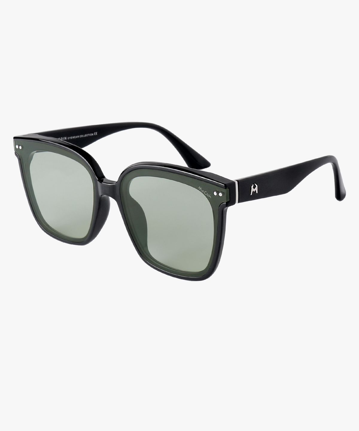 맥코인(MCCOIN) BIGEYE 03 black khaki 빅아이 선글라스(블랙카키)