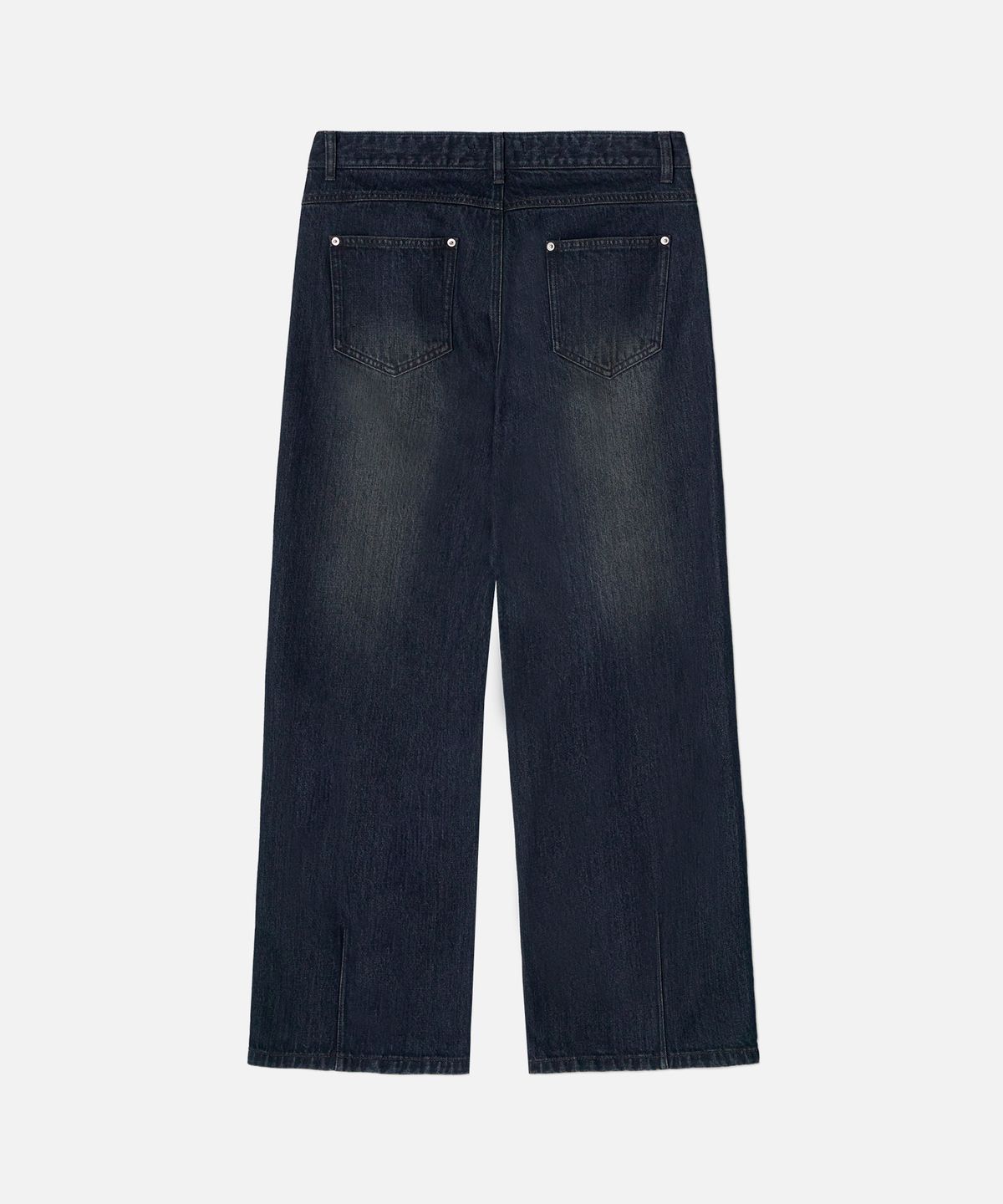 드로우핏(DRAW FIT) 커브드 인시전 라인 데님 팬츠 [SLATE BLUE]