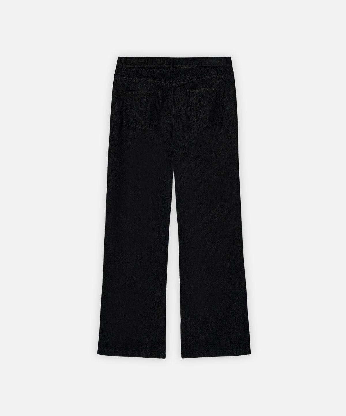 드로우핏(DRAW FIT) 리버티 와이드 플레어 데님 팬츠 [BLACK]