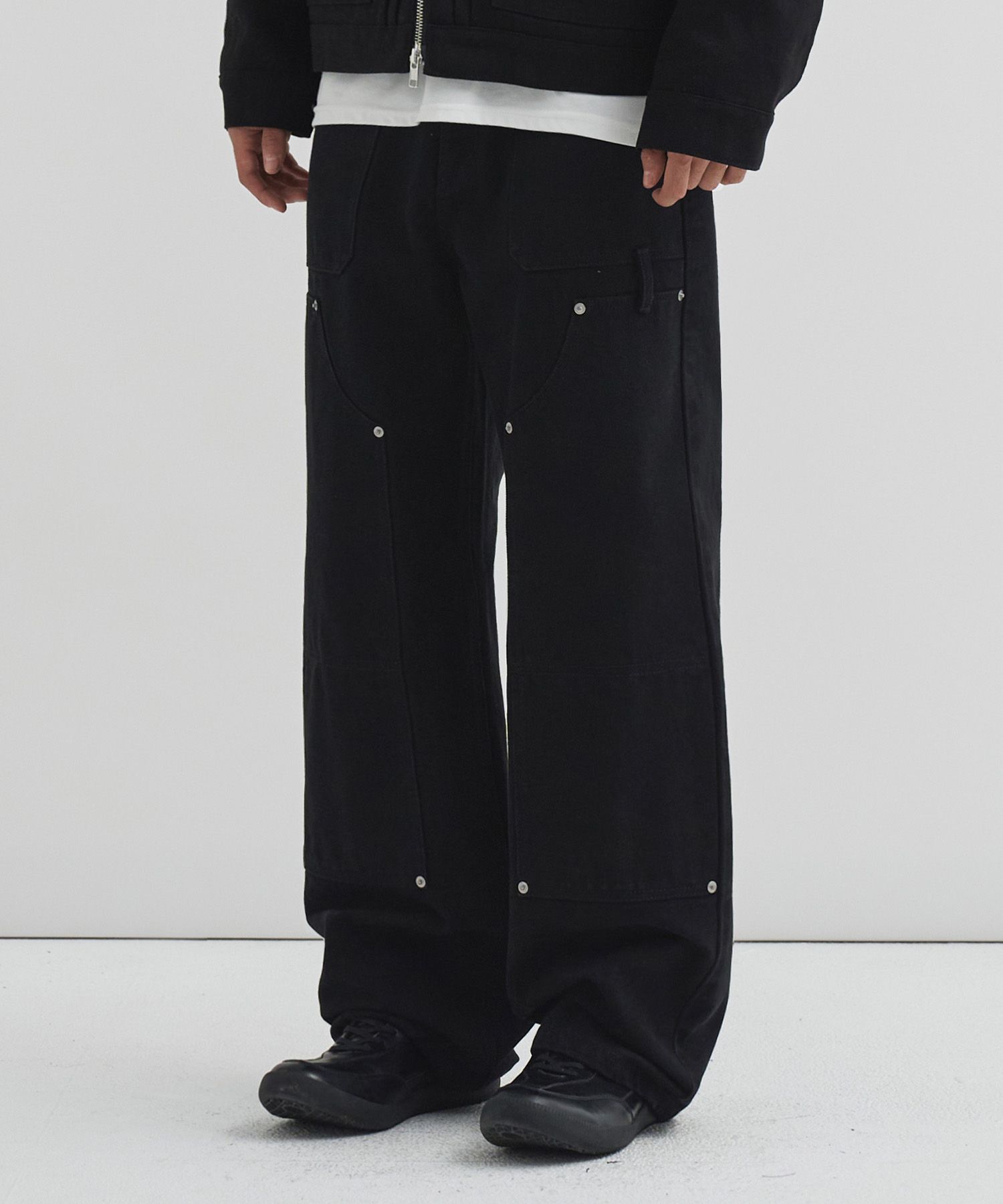 MUSINSA STANDARD MEN'S_ダブルニーカーペンターパンツ_3色 MUSINSA公式 | MUSINSA STANDARD Double knee carpenter pants