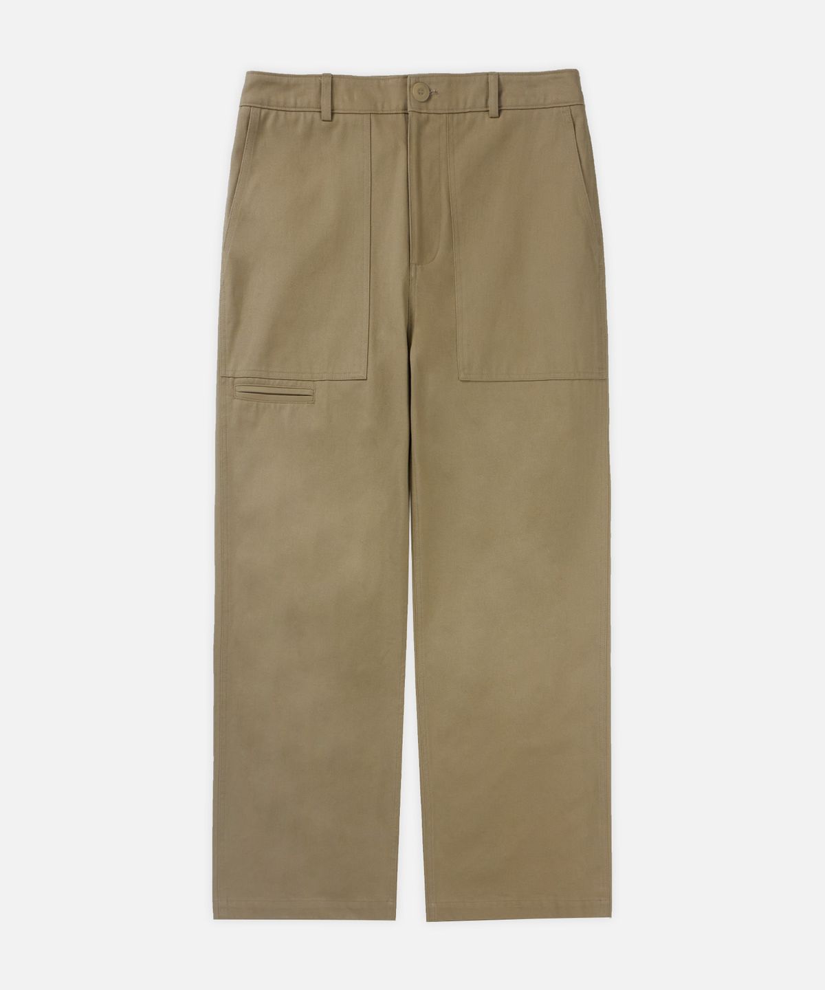 드로우핏(DRAW FIT) 와이드 퍼티그 치노 팬츠 [BEIGE]