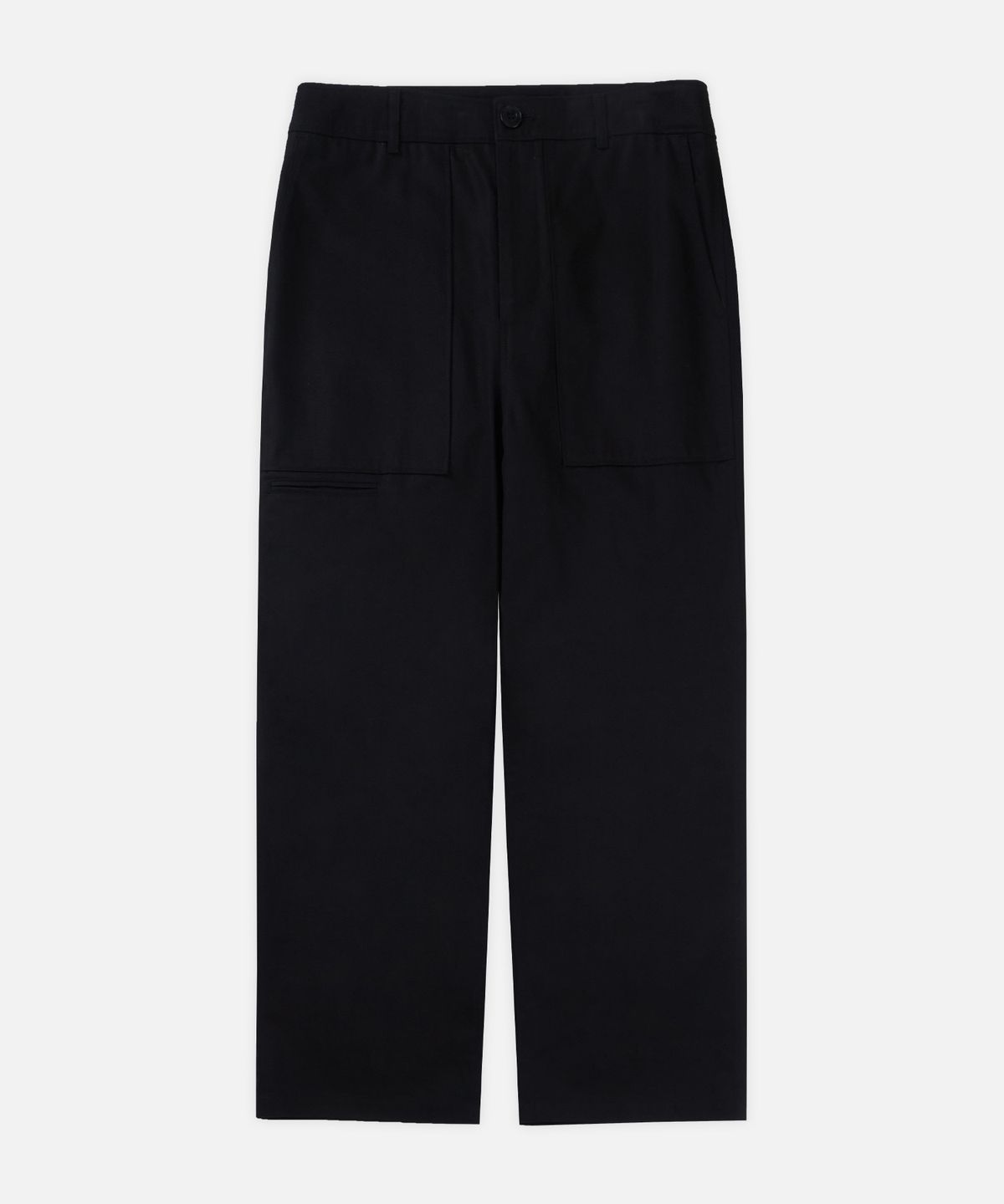 드로우핏(DRAW FIT) 와이드 퍼티그 치노 팬츠 [BLACK]