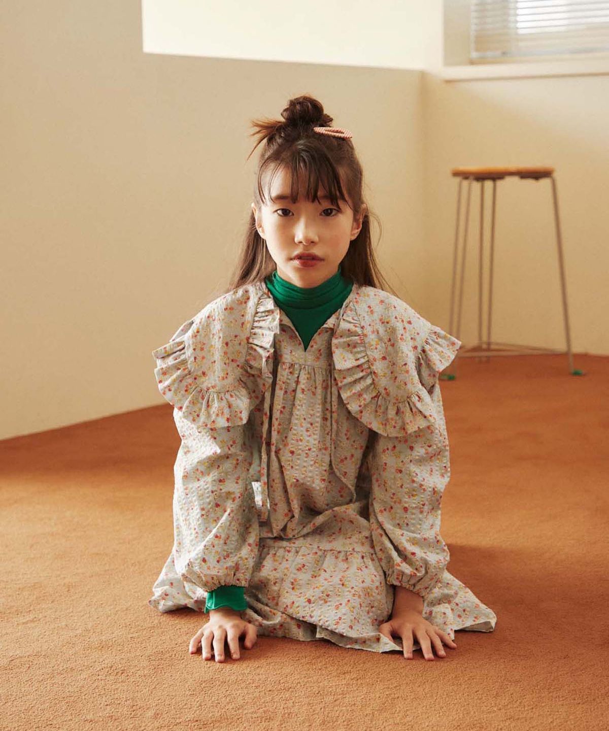 프리제(FRISE) 카라원피스_스카이블루_키즈