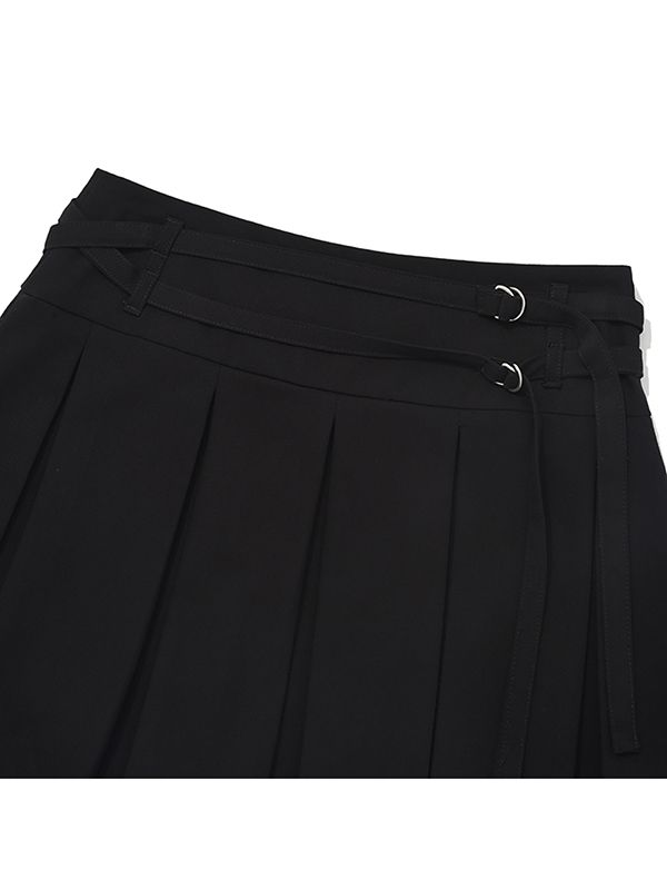 ★2022FW新作★KIRSH★SMALL CHECK PLEATS SKIRT CHERRY PLEATS MINI SKIRT[CHECK] - KIRSH | 60% - Asian