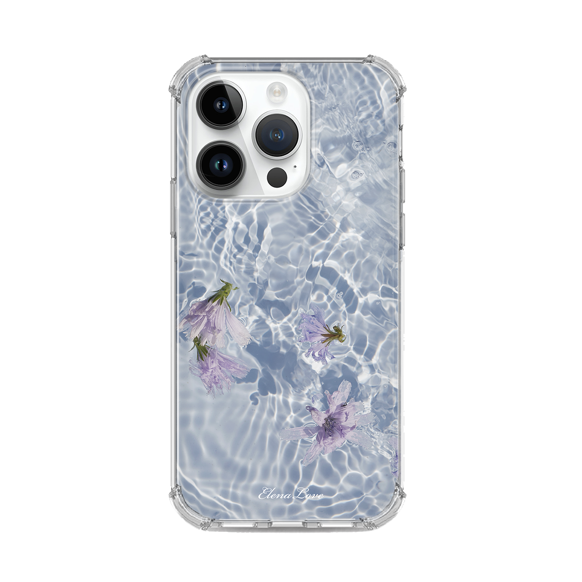 엘레나 러브(ELENALOVE) [Clear case] Azalea water 클리어케이스
