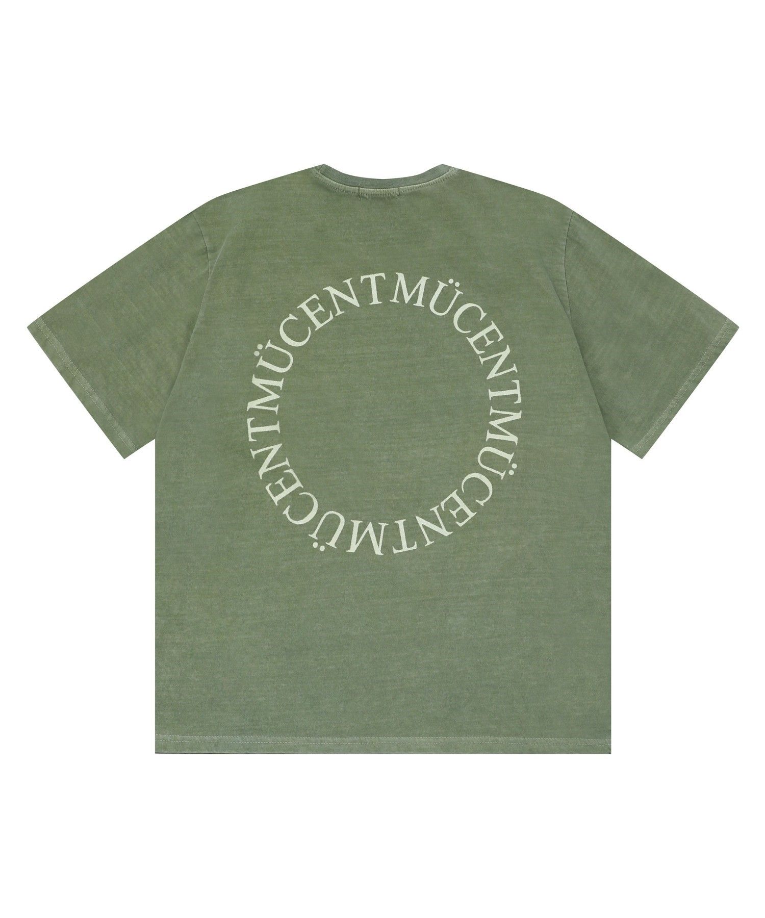 【MUCENT】Slab Pigment Washing l Logo T★25SS★ MUSINSA | MUCENT Slap Pigment Washing Metal Logo Set-up