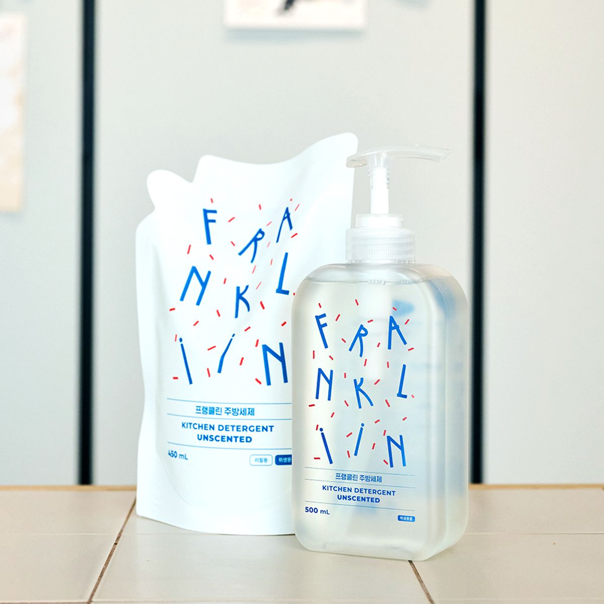 프랭클린(FRANKLIIN) 비건 아기주방세제 리필 450ml